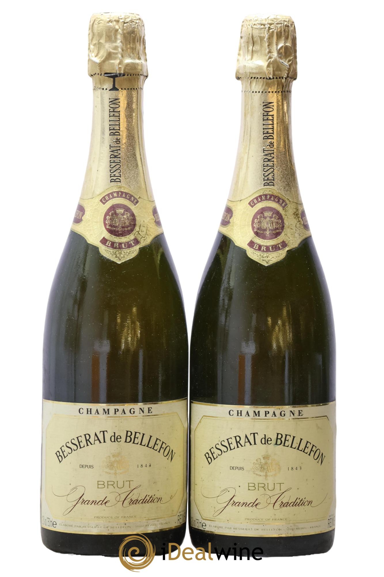 Grande Tradition Brut Besserat de Bellefon - Posten von 2 Flaschen - 0