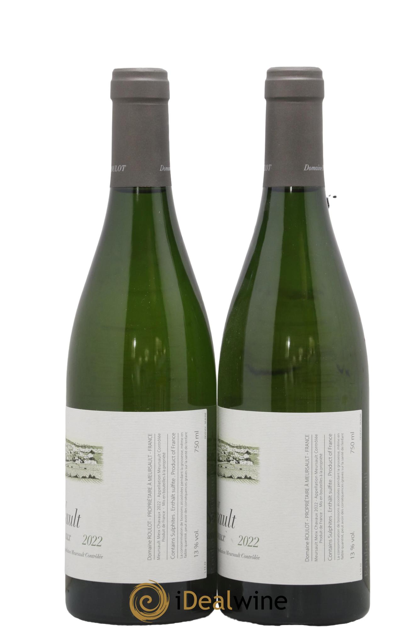Meursault Meix Chavaux Roulot (Domaine) 2022 - Lot de 2 bouteilles - 1