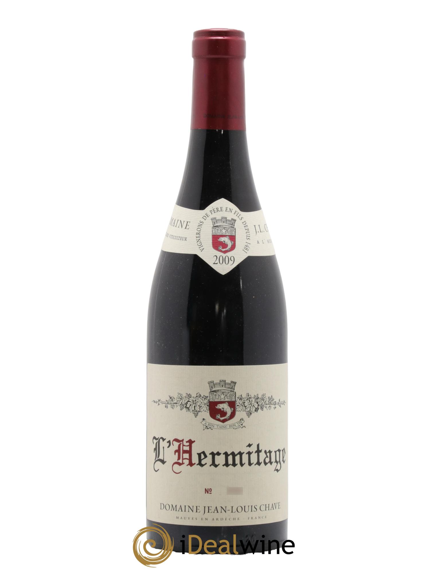 Hermitage Jean-Louis Chave 2009 - Lot de 1 bouteille - 0