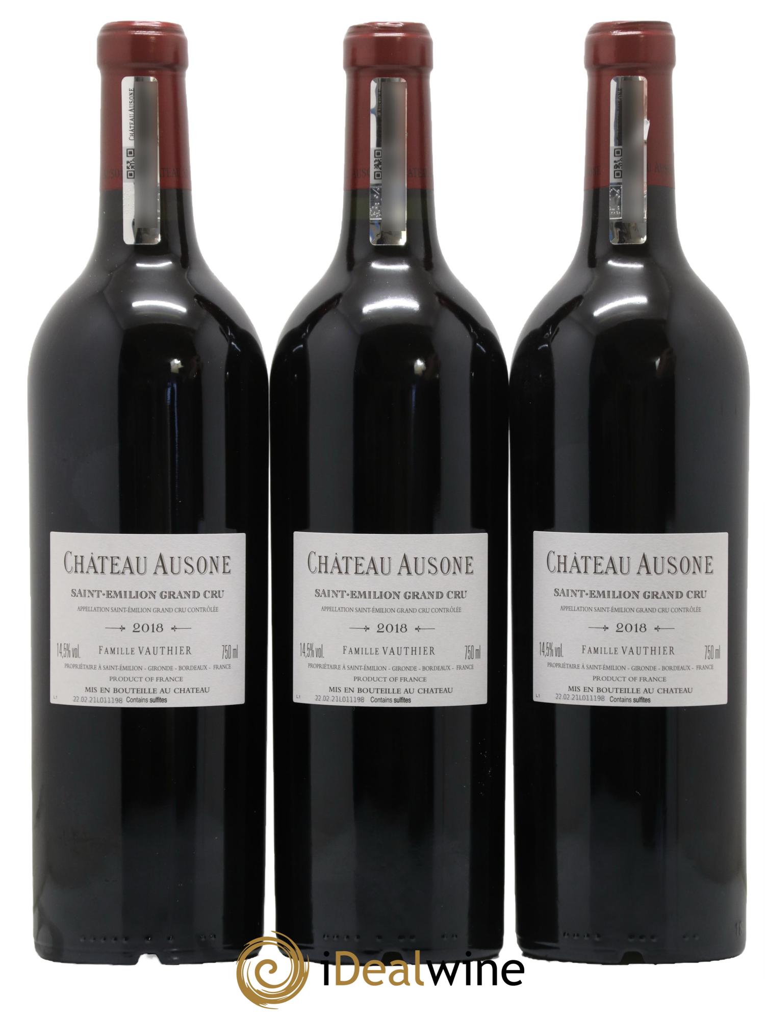 Château Ausone 1er Grand Cru Classé A 2018 - Lot de 6 bouteilles - 4