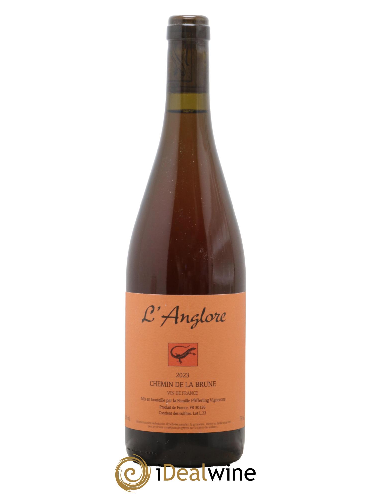 Vin de France Chemin de la brune L'Anglore  2023 - Lot of 1 bottle - 0