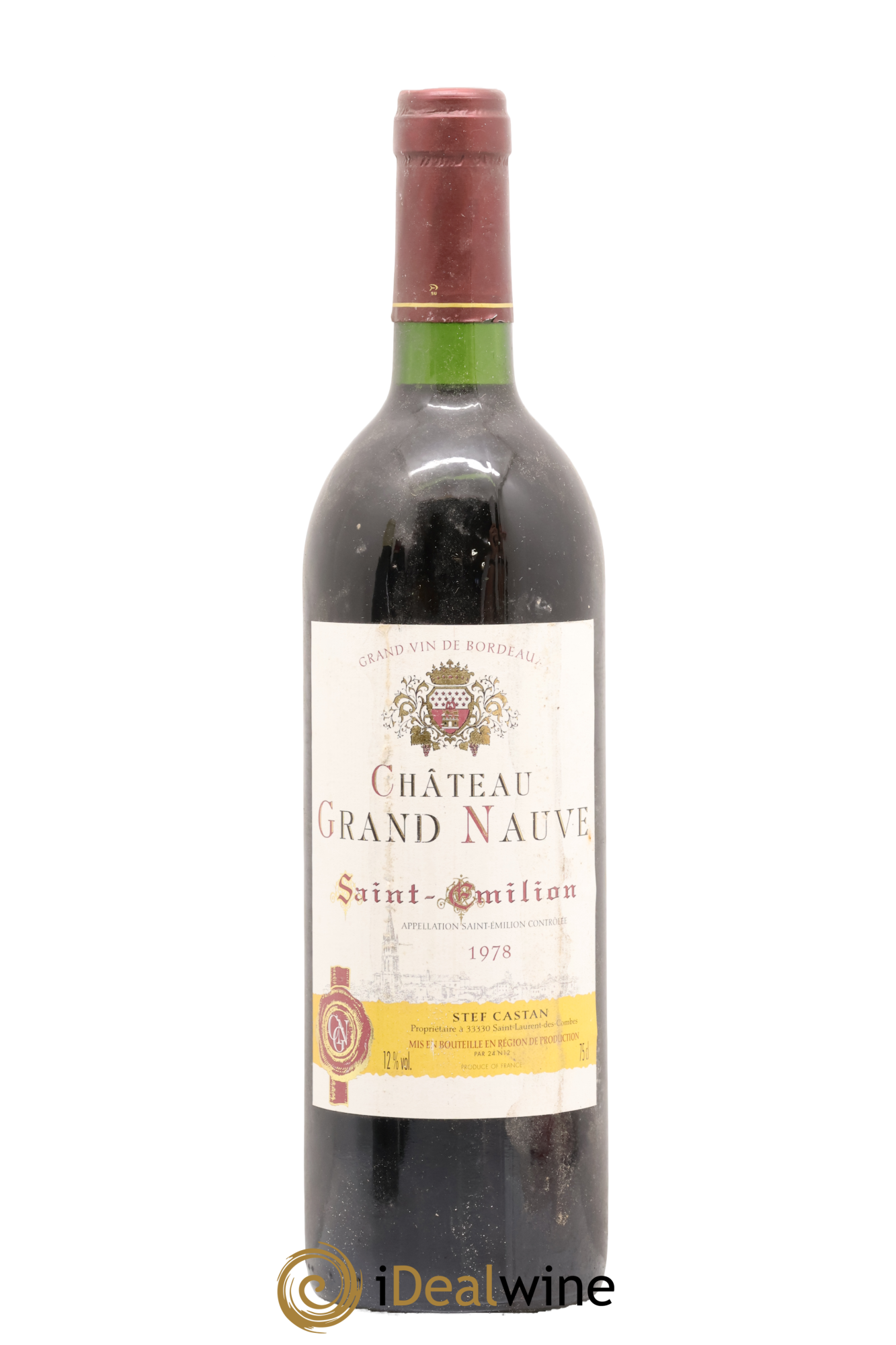 Saint-Émilion Château Grand Nauve 1978 - Lot of 1 bottle - 0