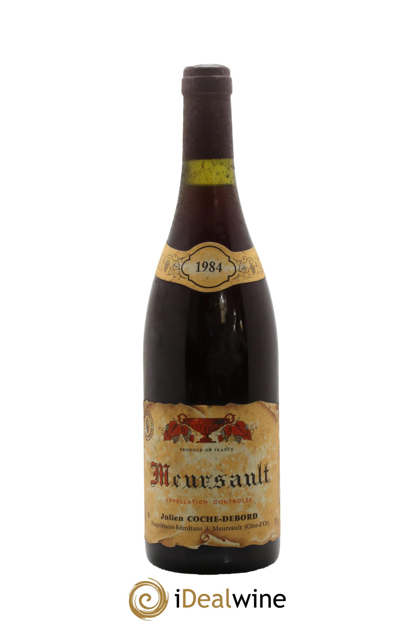 Meursault Julien Coche-Débord 1984 - Lot de 1 bouteille - 0