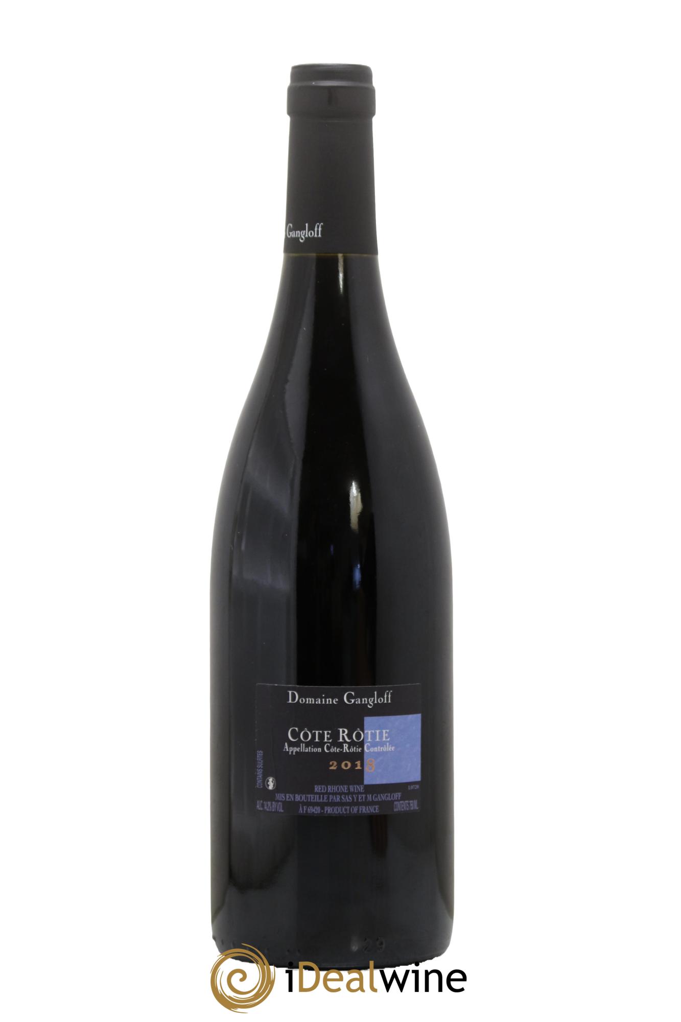 Côte-Rôtie La Barbarine Gangloff (Domaine) 2018 - Lot de 1 bouteille - 1