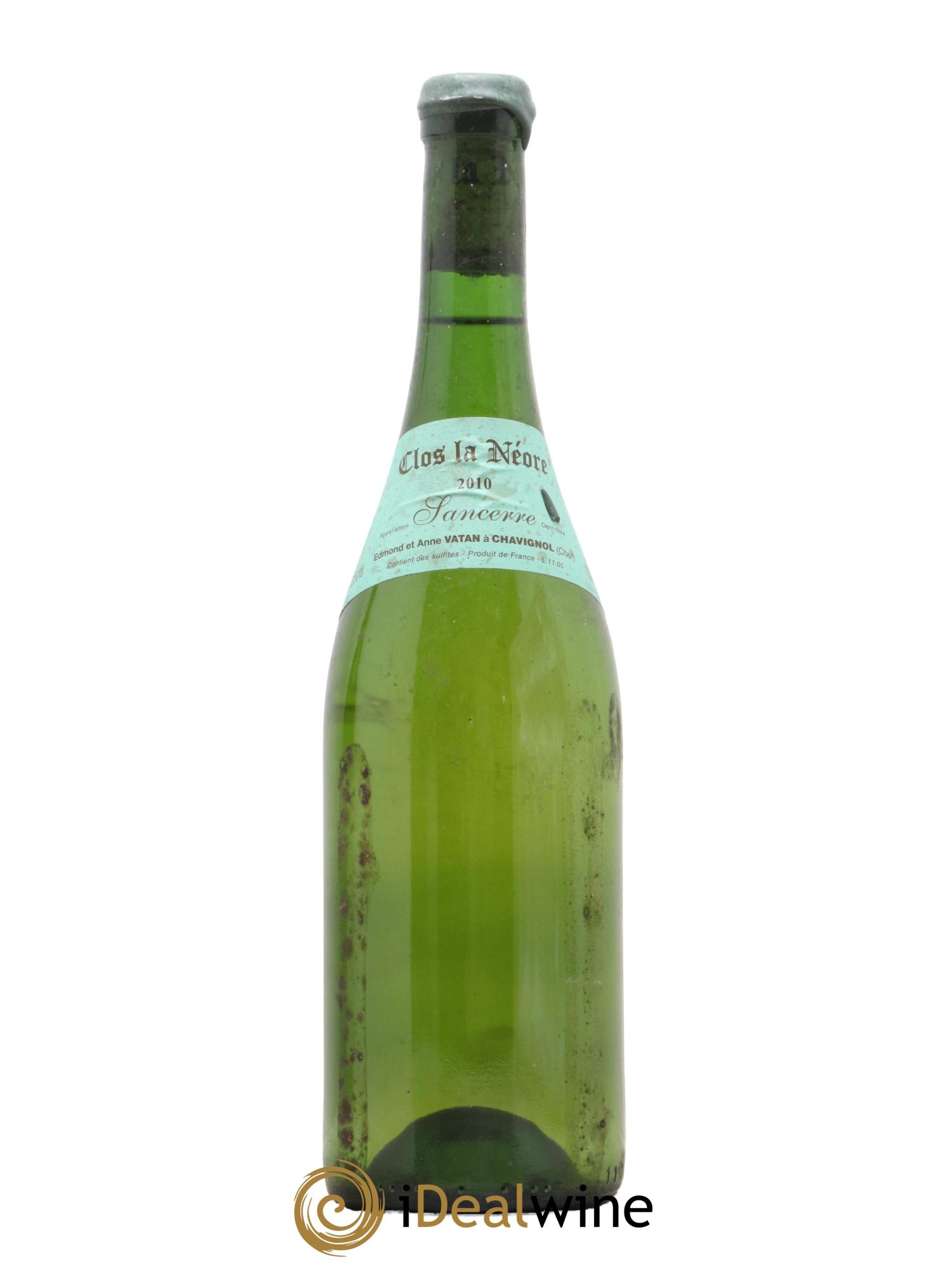 Sancerre Clos la Neore Edmond Vatan 2010 - Lot de 1 bouteille - 0
