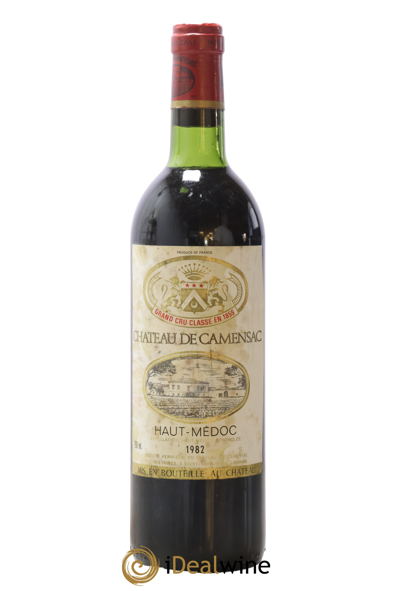 Château Camensac 5ème Grand Cru Classé 1982 - Lot of 1 bottle - 0