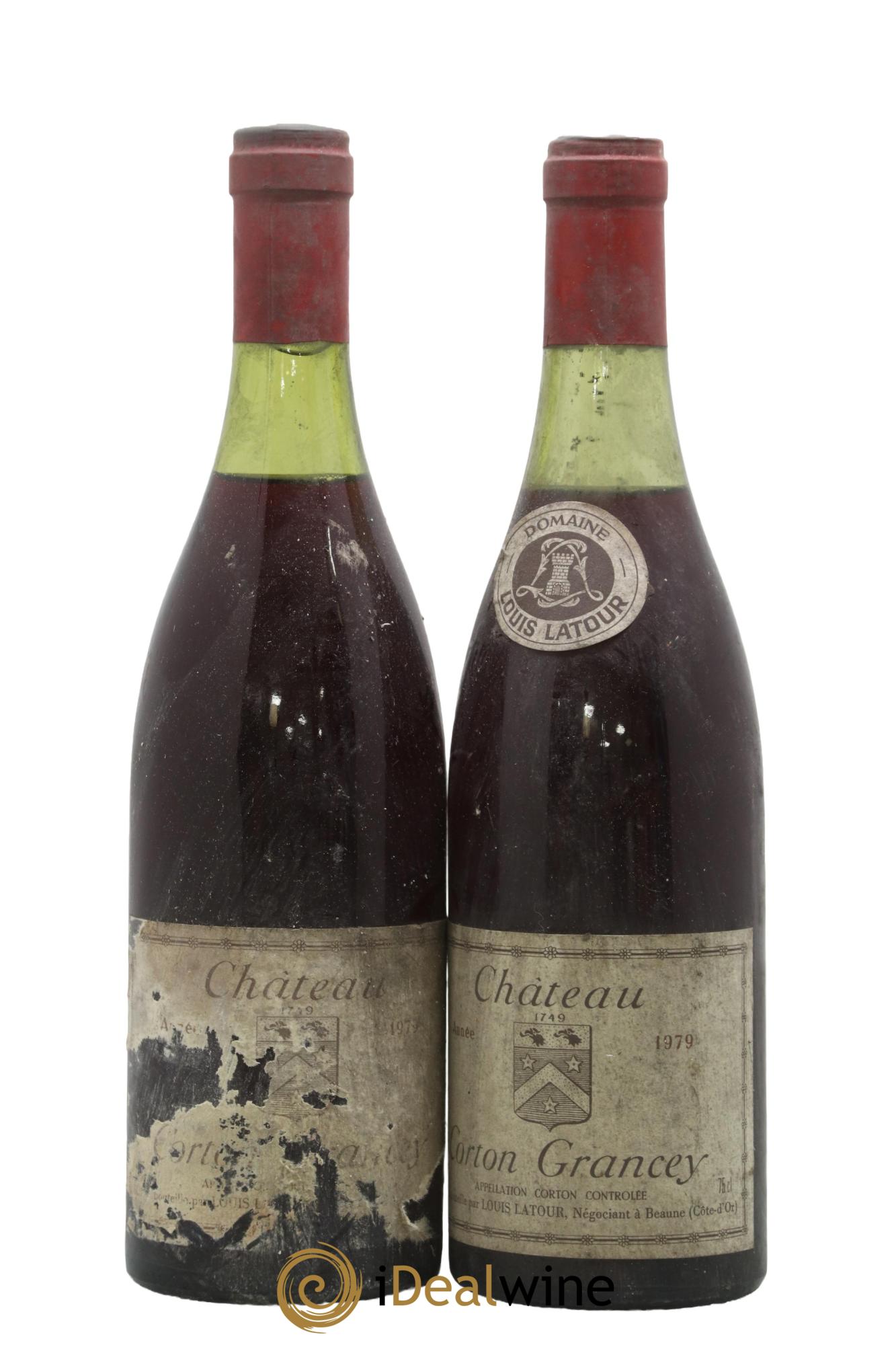 Corton Grand Cru Château Corton Grancey Louis Latour  1979 - Posten von 2 Flaschen - 0