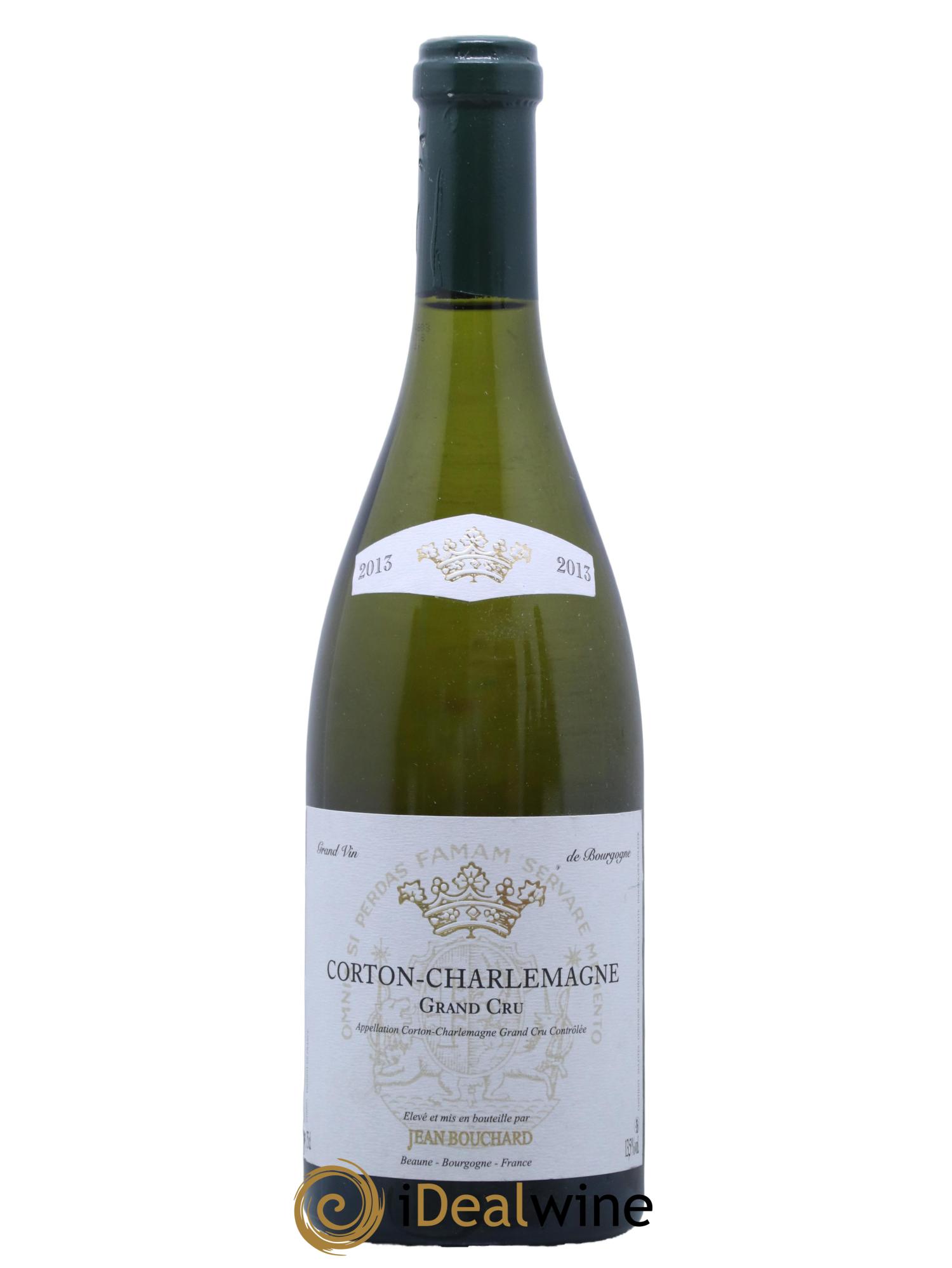 Corton-Charlemagne Grand Cru Jean Bouchard 2013 - Lot de 1 bouteille - 0