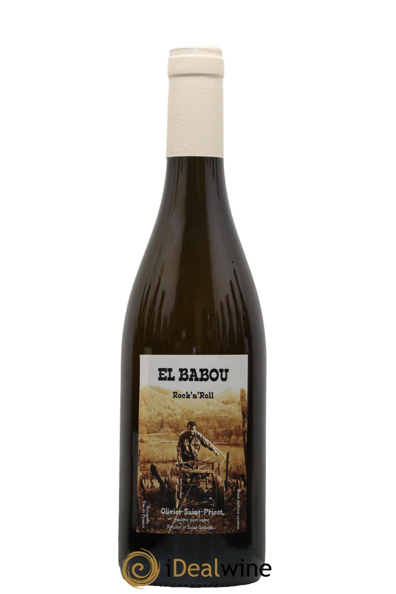 Vin de France Savagnin Rock'N Roll El Babou (Olivier Saint-Priest) - Lot de 1 bouteille - 0