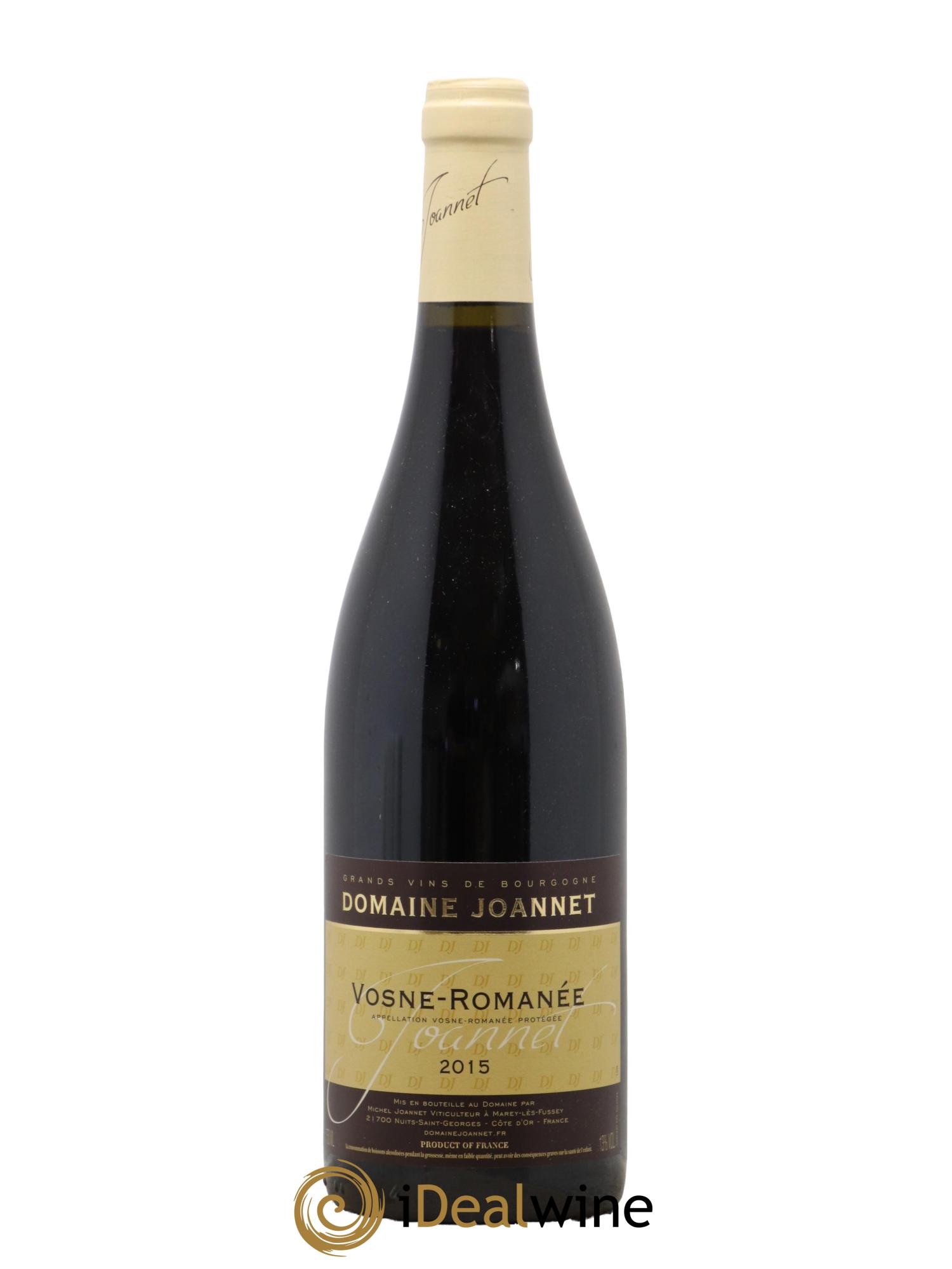 Vosne-Romanée Domaine Joannet 2015 - Lot de 1 bouteille - 0