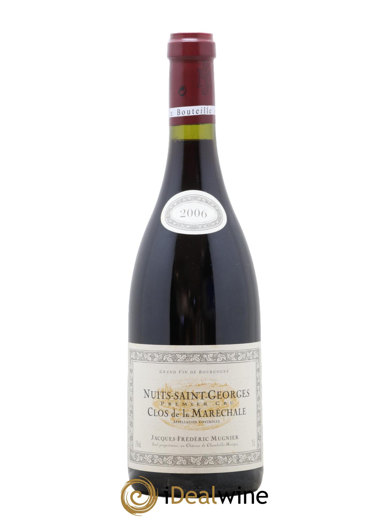 Nuits-Saint-Georges 1er Cru Clos de La Maréchale Jacques-Frédéric Mugnier 2006 - Lot de 1 bouteille - 0