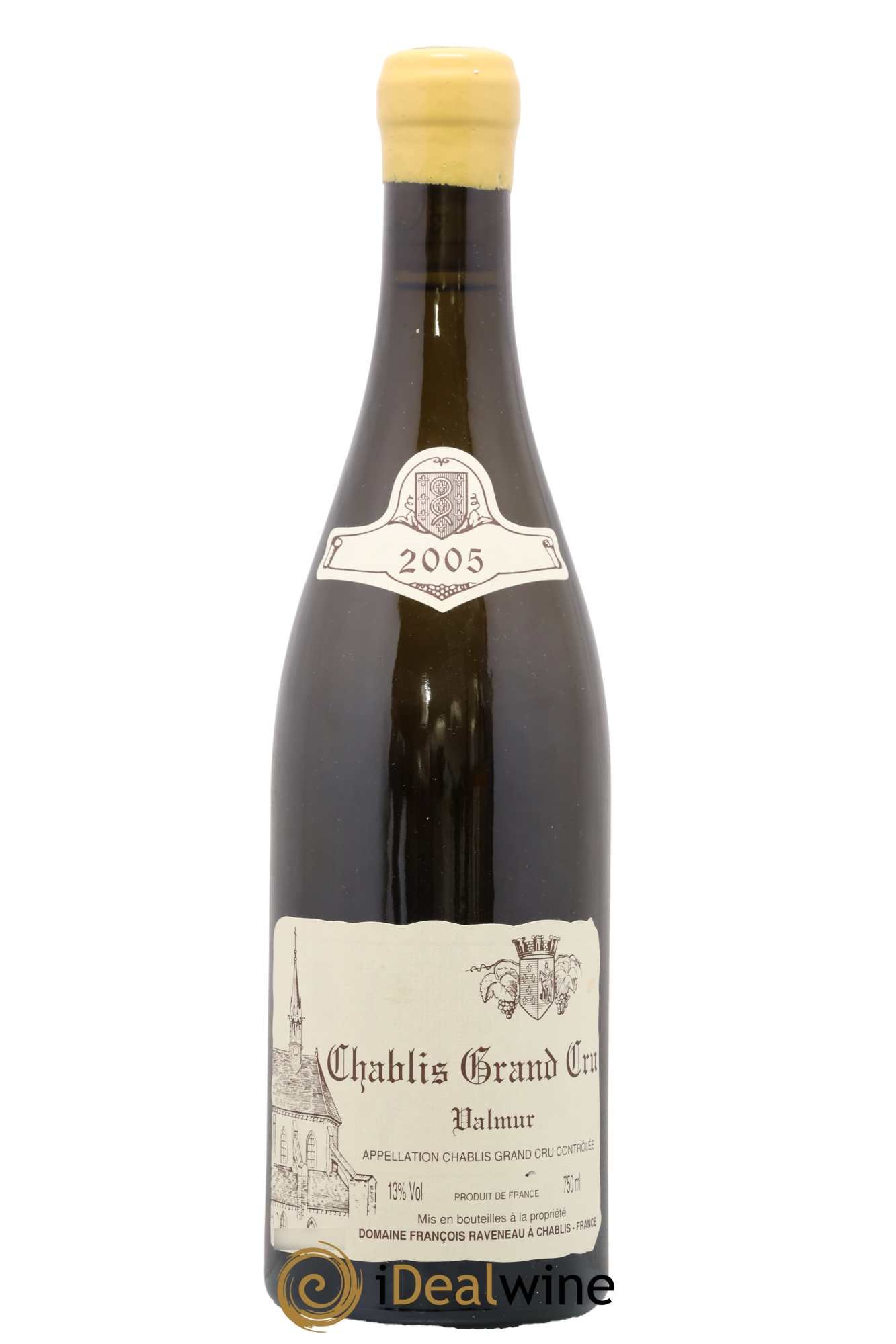 Chablis Grand Cru Valmur Raveneau (Domaine) 2005 - Lot de 1 bouteille - 0