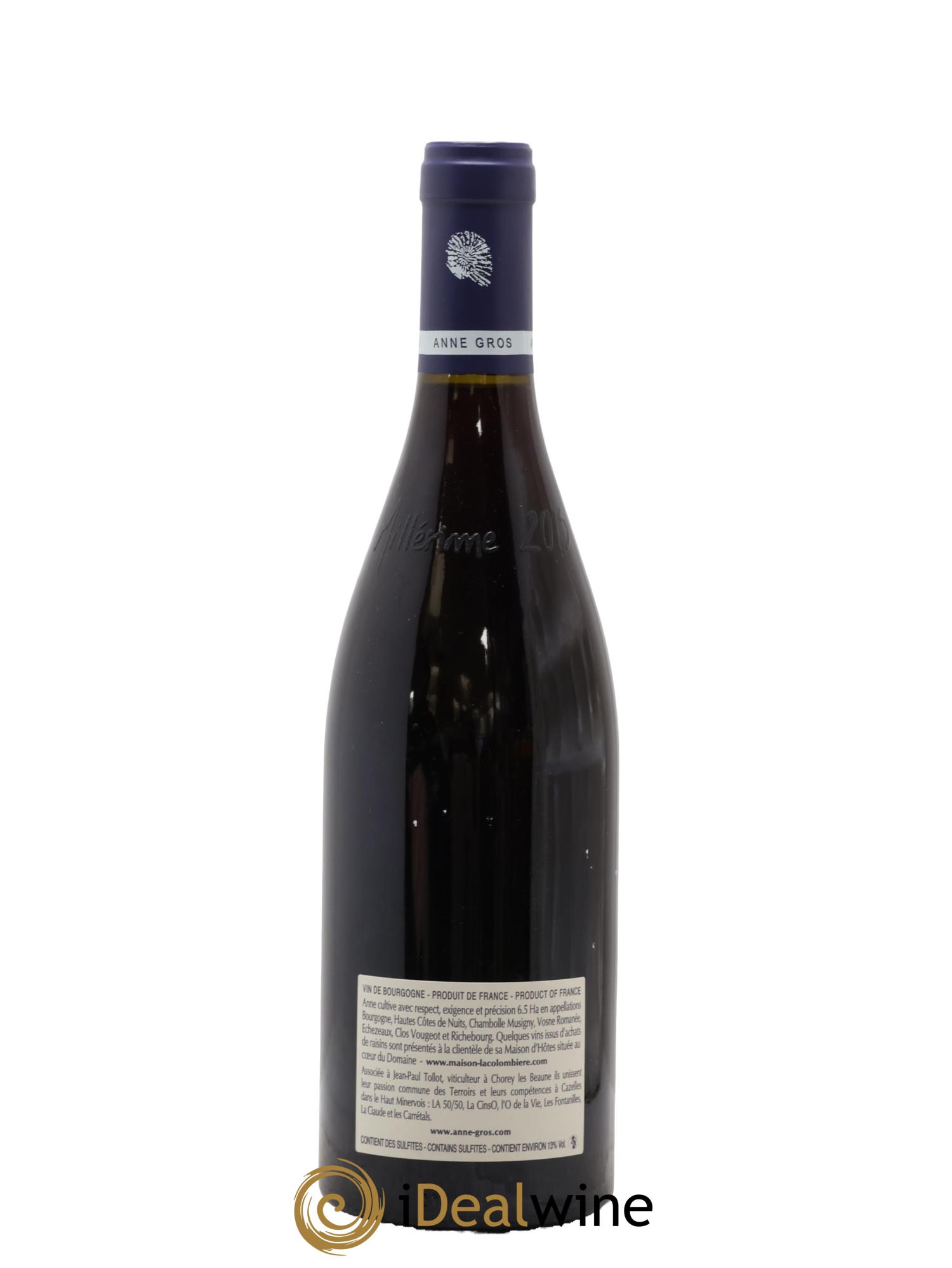 Echezeaux Grand Cru Les Loachausses Anne Gros  2015 - Lot of 1 bottle - 1