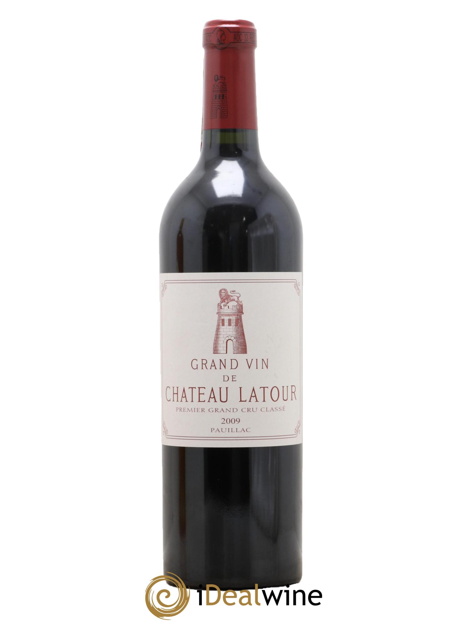 Château Latour 1er Grand Cru Classé 2009 - Lot de 1 bouteille - 0