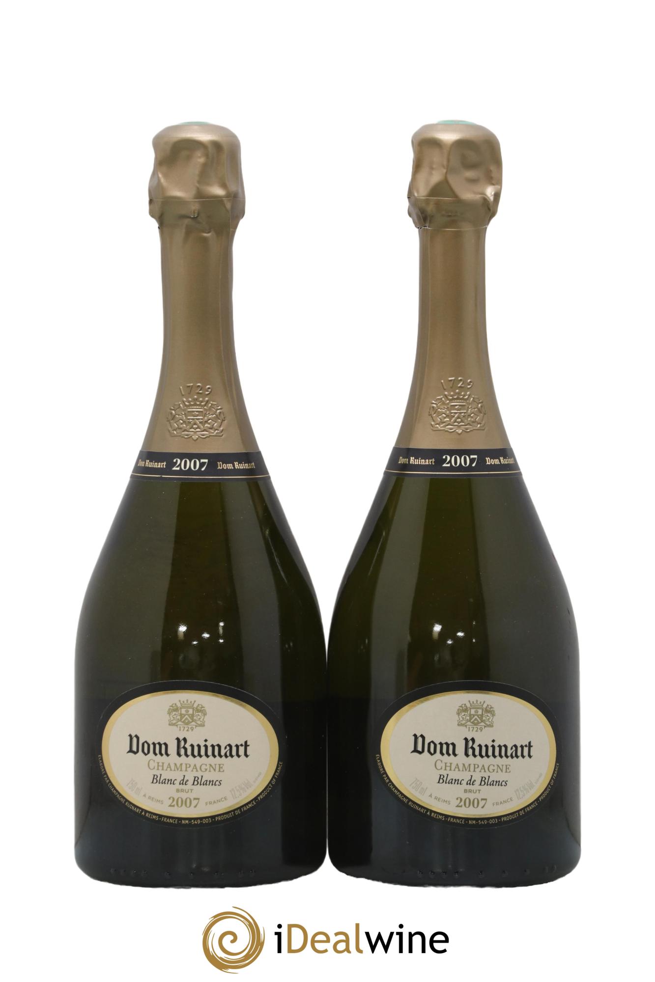 Dom Ruinart Brut Ruinart 2007 - Lotto di 2 bottiglie - 0