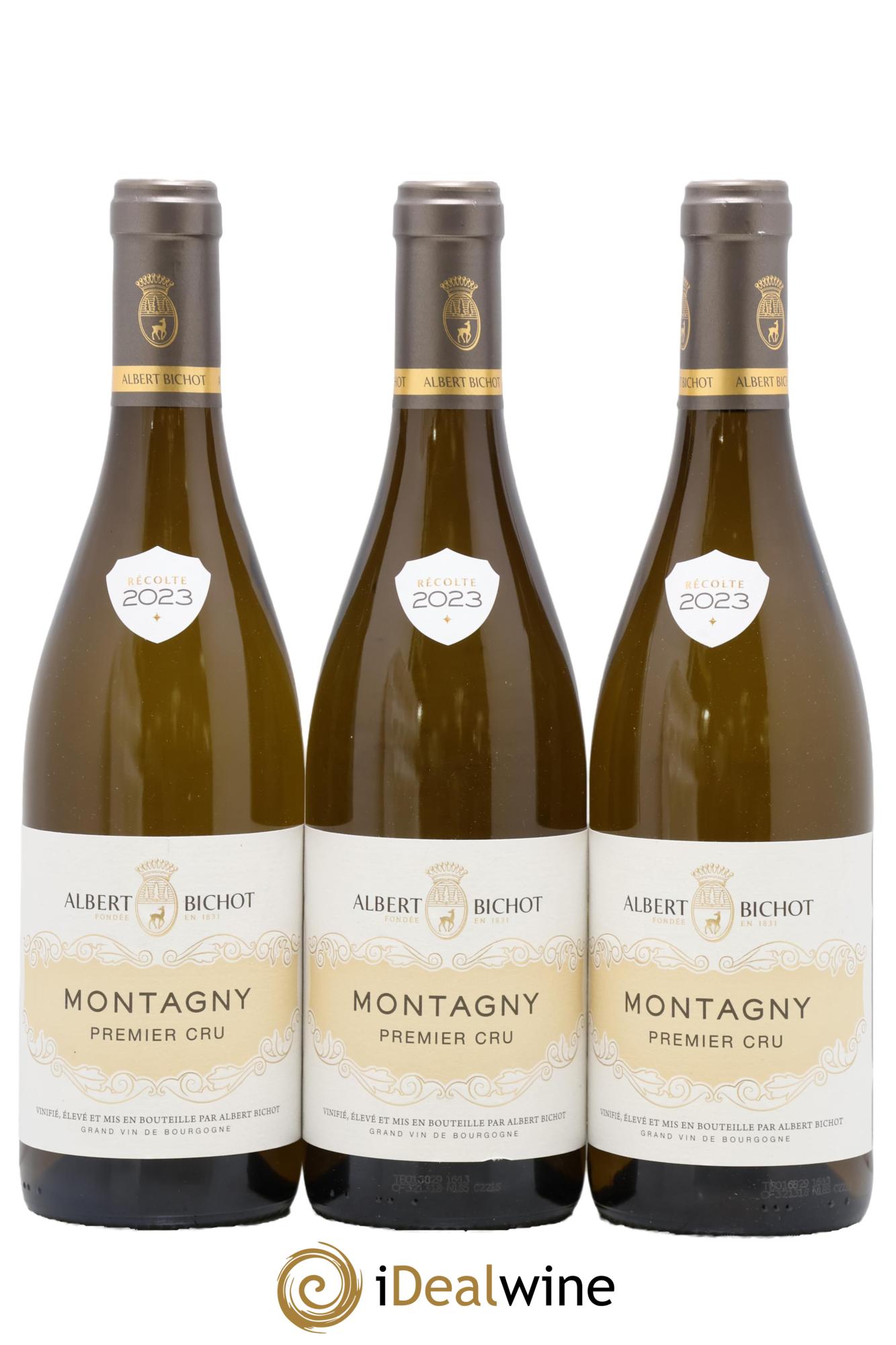 Montagny 1er Cru Albert Bichot 2023 - Lot de 3 bouteilles - 0