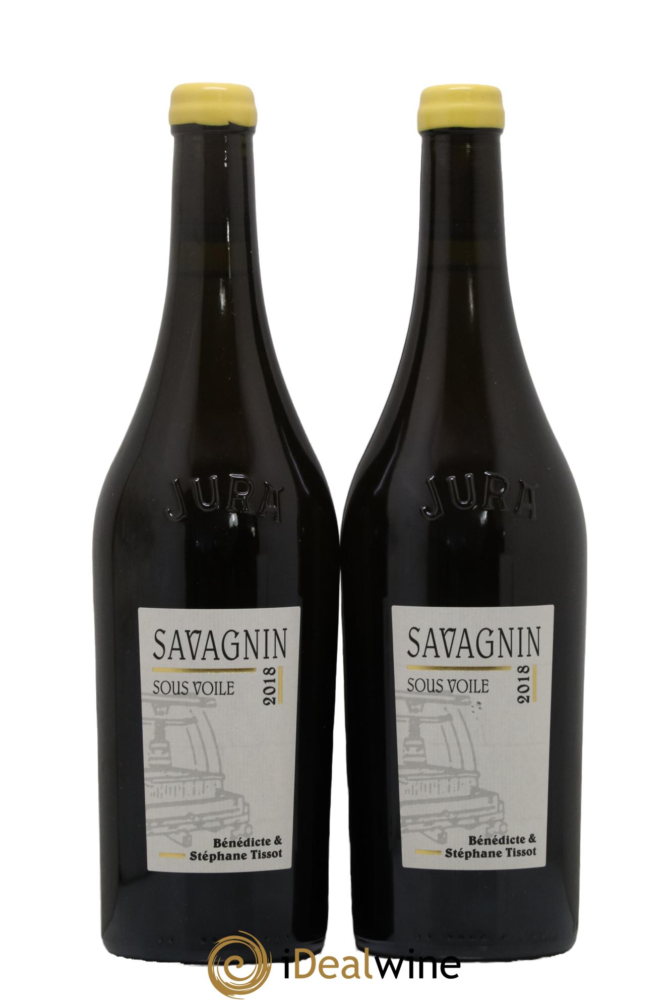 Arbois Savagnin Sous Voile Bénédicte et Stéphane Tissot 2018 - Lot de 2 bouteilles - 0