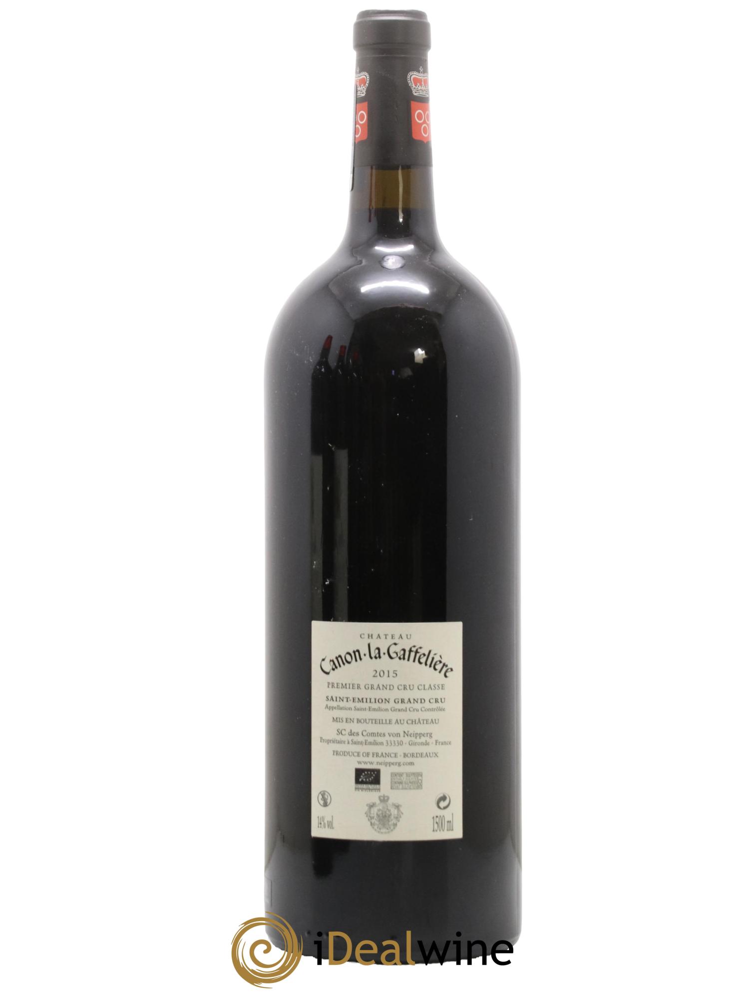 Château Canon la Gaffelière 1er Grand Cru Classé B 2015 - Posten von 1 Magnum - 1