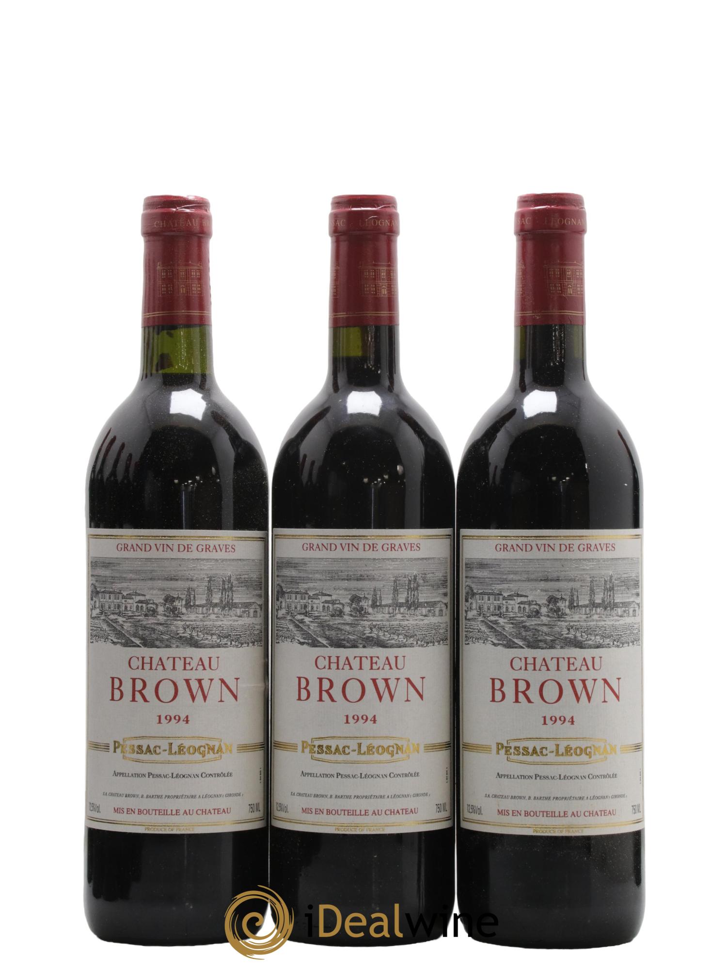 Château Brown 1994 - Lot de 12 bouteilles - 2