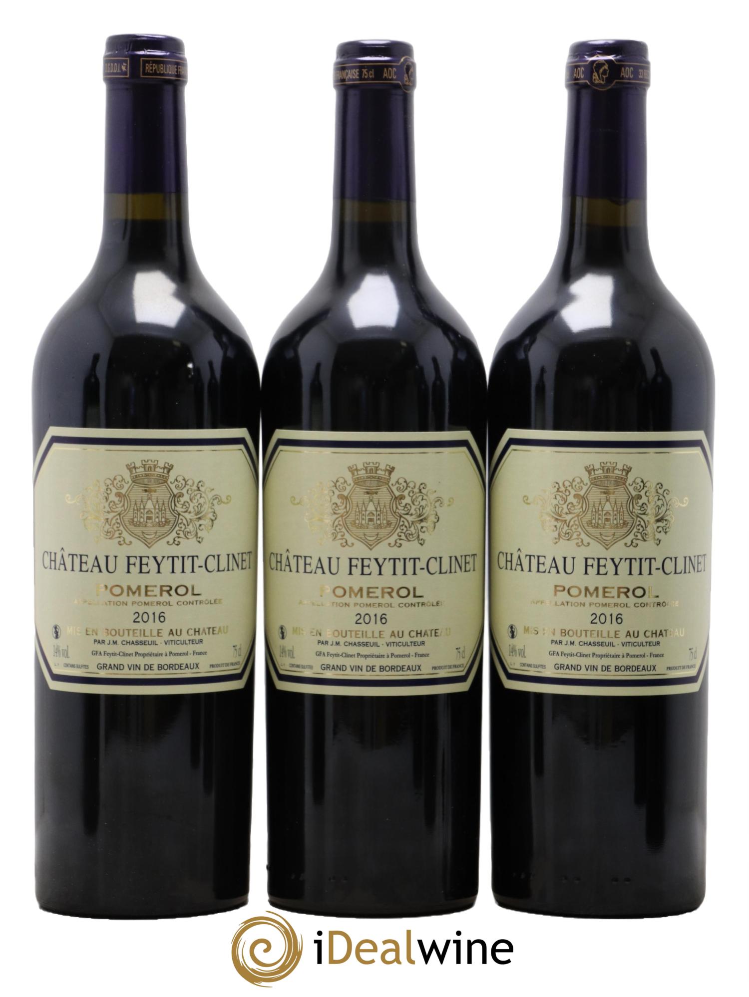 Château Feytit-Clinet 2016 - Lot de 6 bouteilles - 2