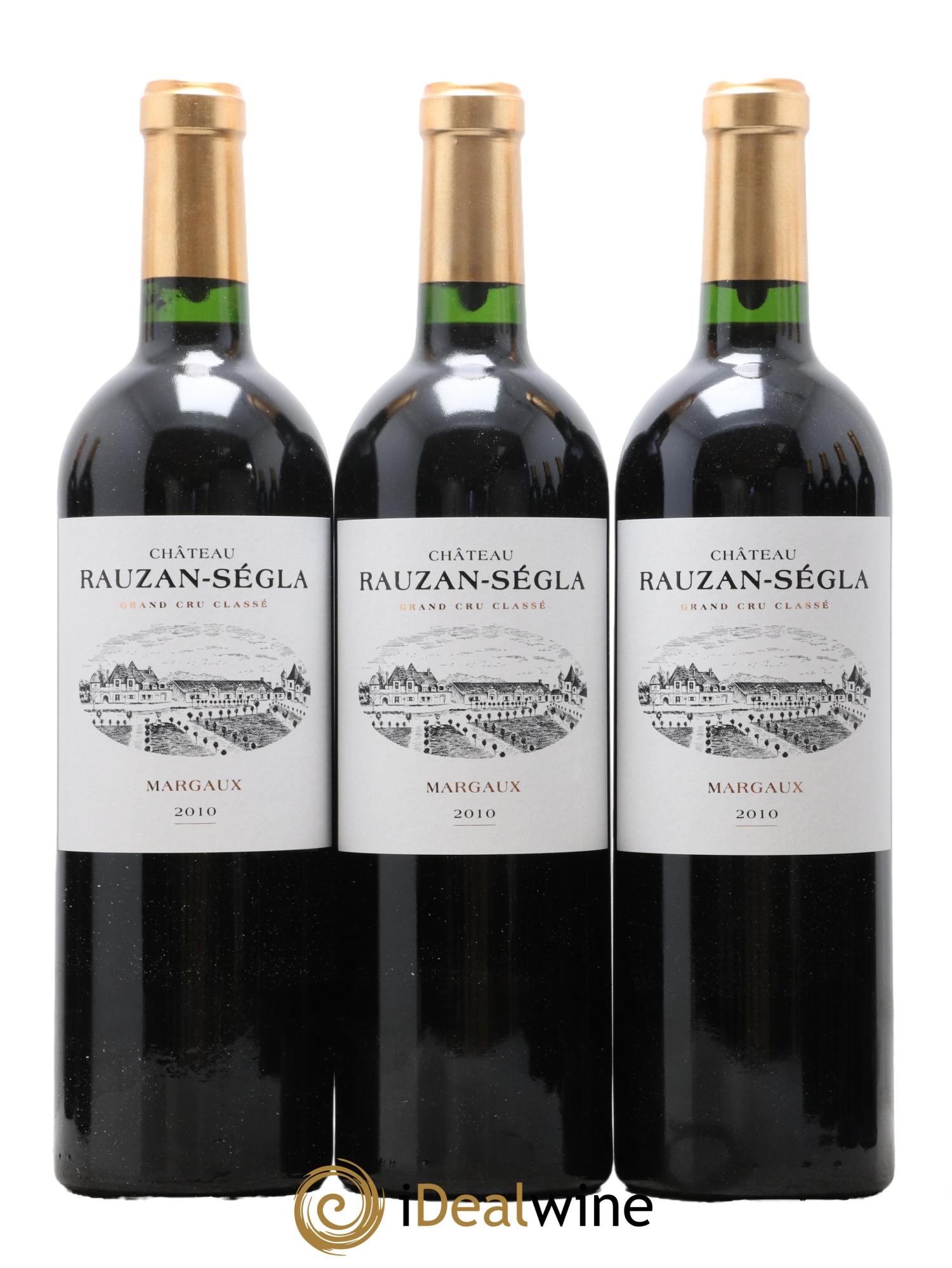 Château Rauzan Ségla Grand Cru Classé 2010 - Posten von 12 Flaschen - 2