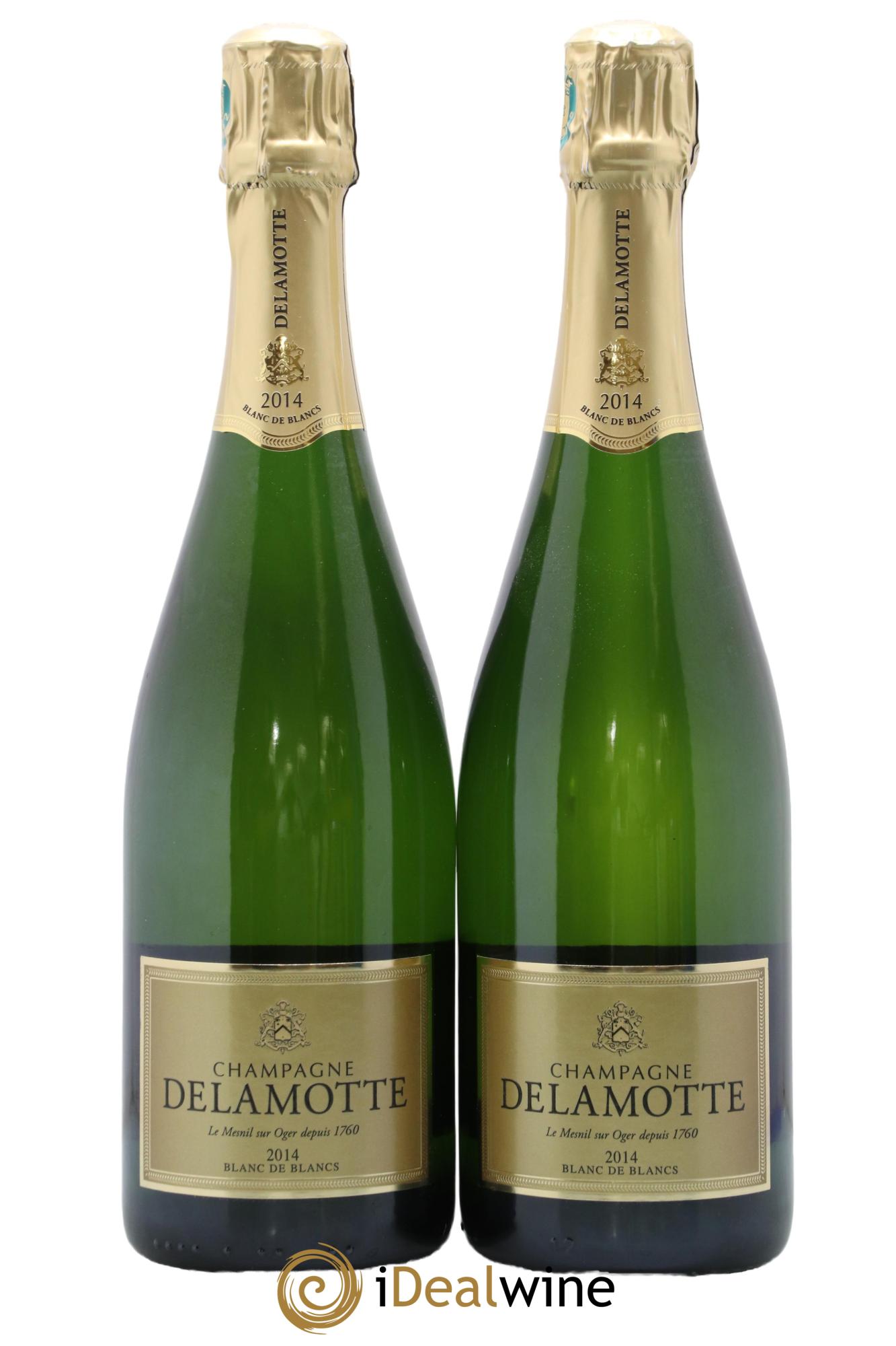 Blancs de Blancs Brut Delamotte 2014 - Lot de 2 bouteilles - 0