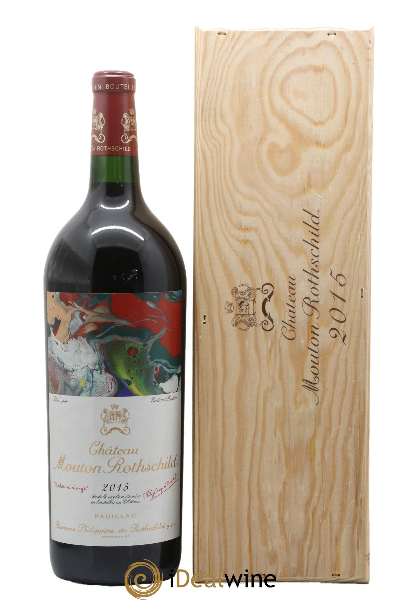 Château Mouton Rothschild 1er Grand Cru Classé 2015 - Lot of 1 magnum - 0