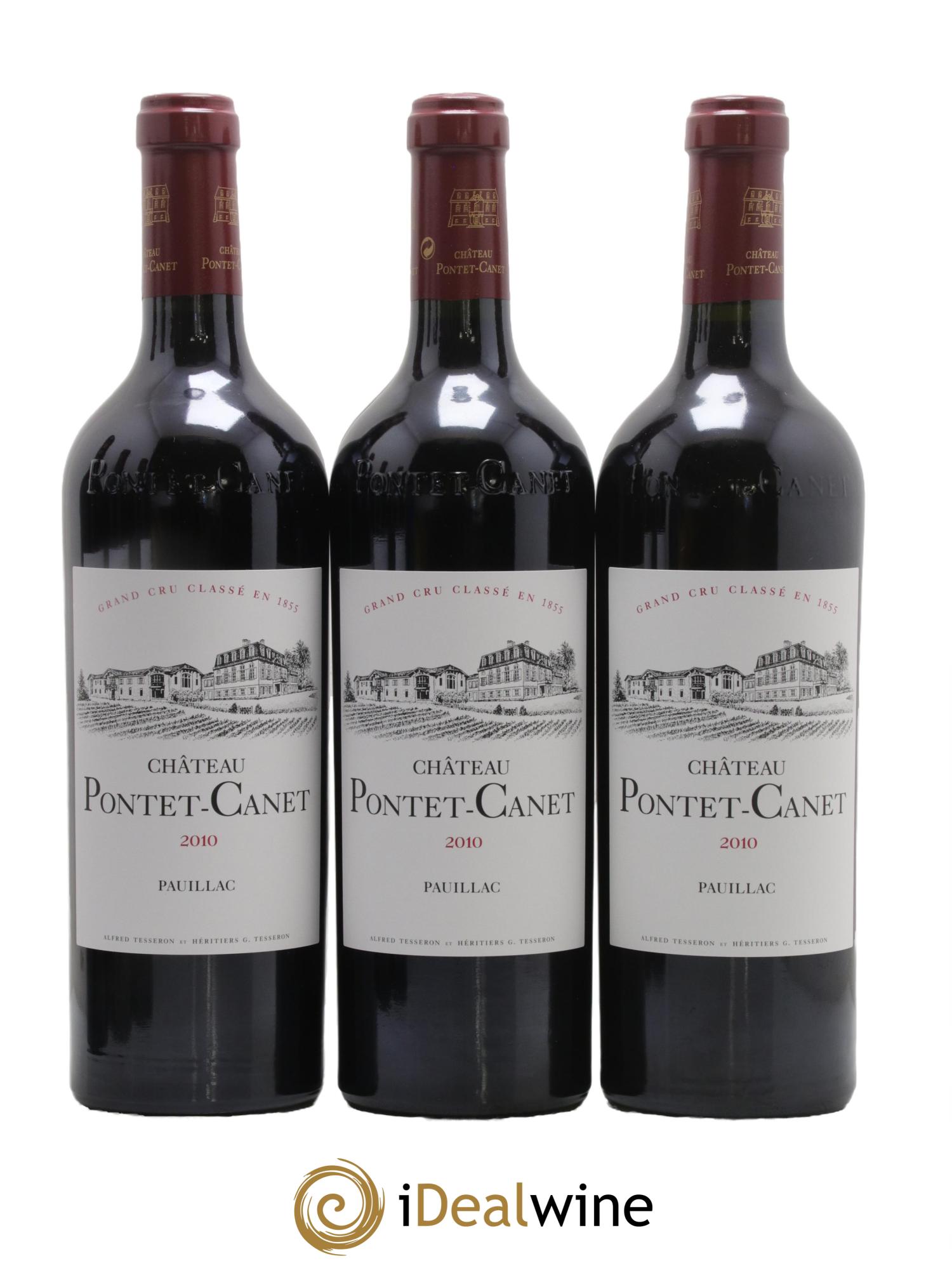 Château Pontet Canet 5ème Grand Cru Classé 2010 - Lotto di 6 bottiglie - 1