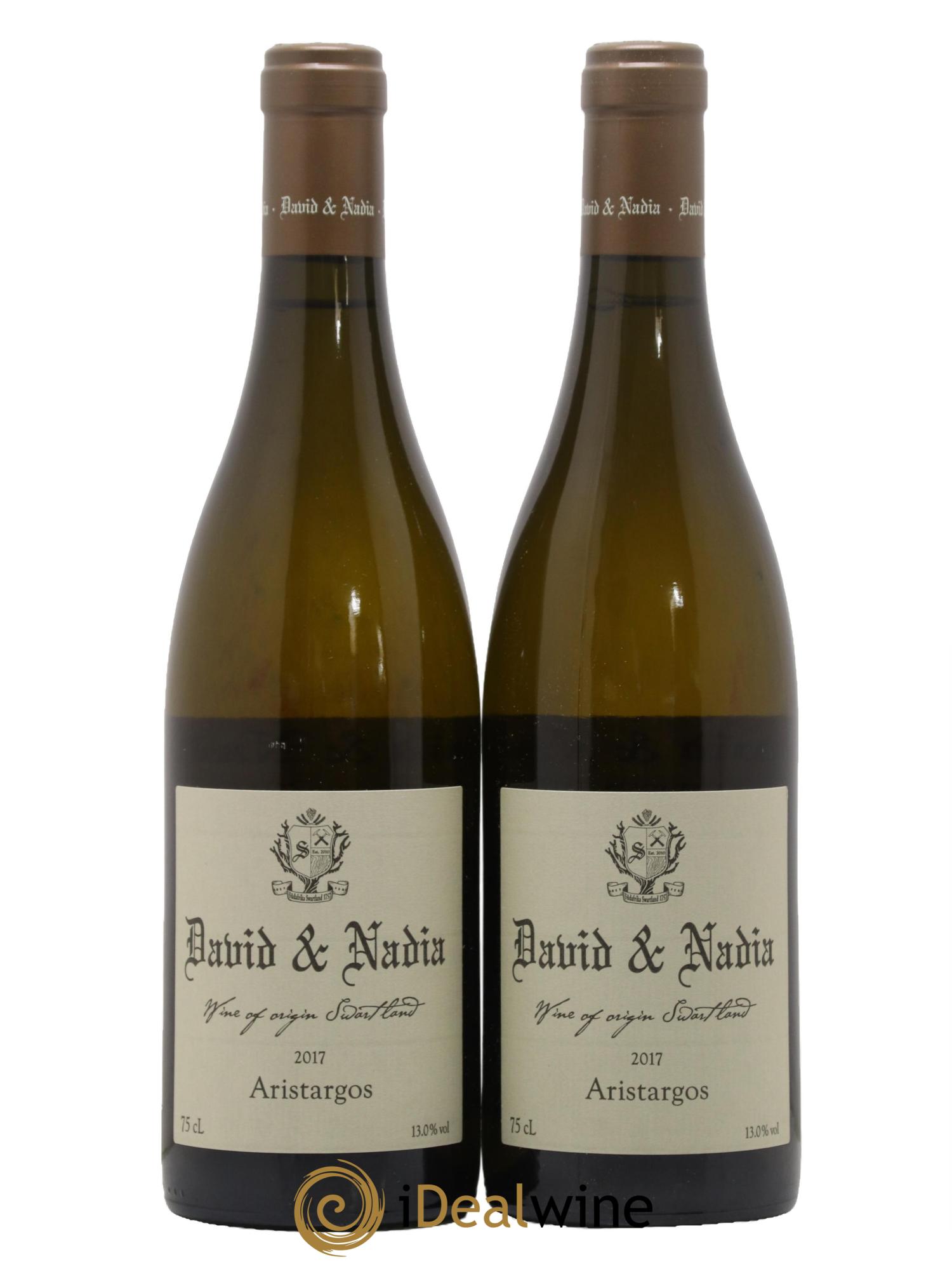 Afrique du Sud Swartland Aristargos Domaine David et Nadia 2017 - Lot de 2 bouteilles - 0