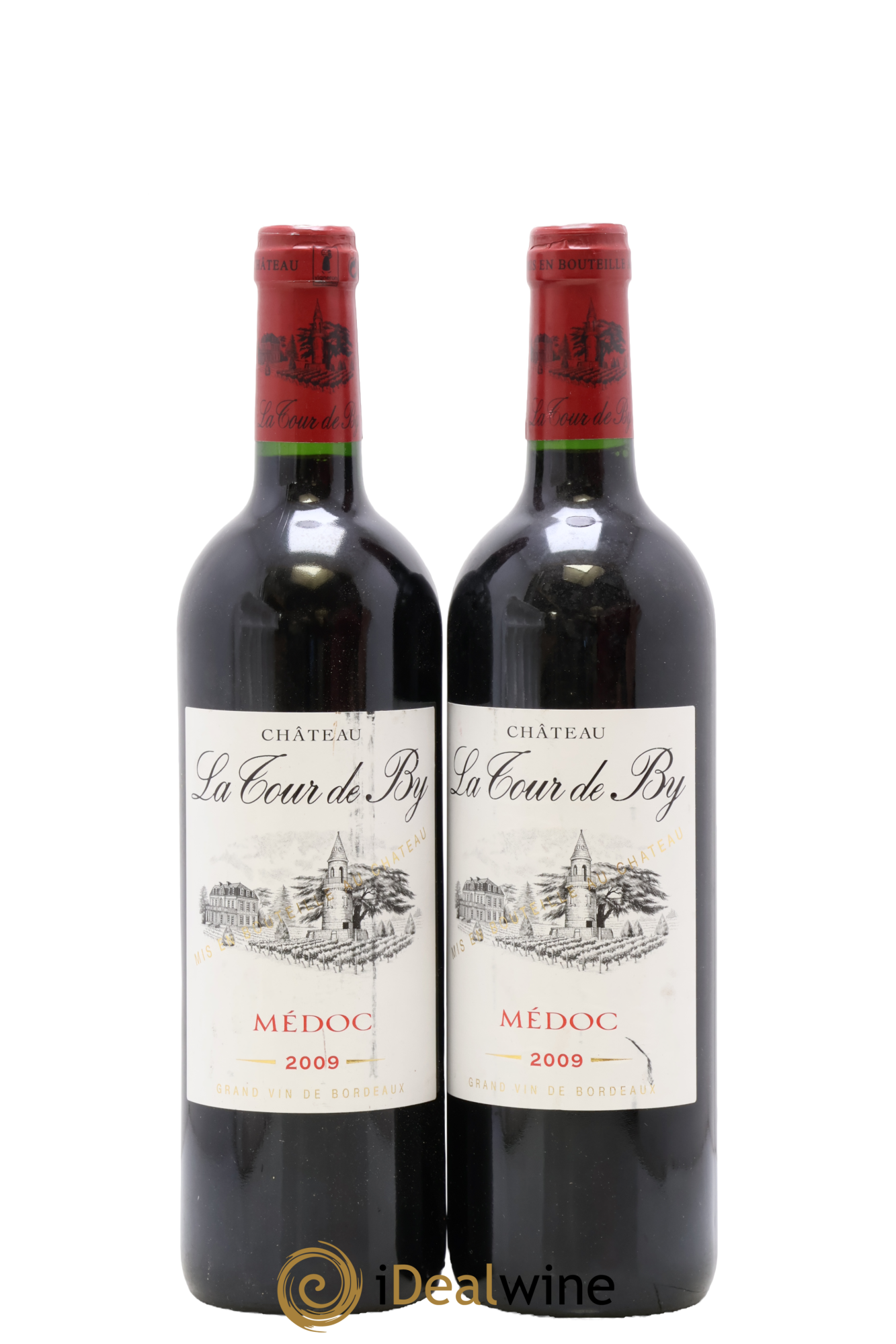 Château La Tour de By Cru Bourgeois 2009 - Lot of 2 bottles - 0