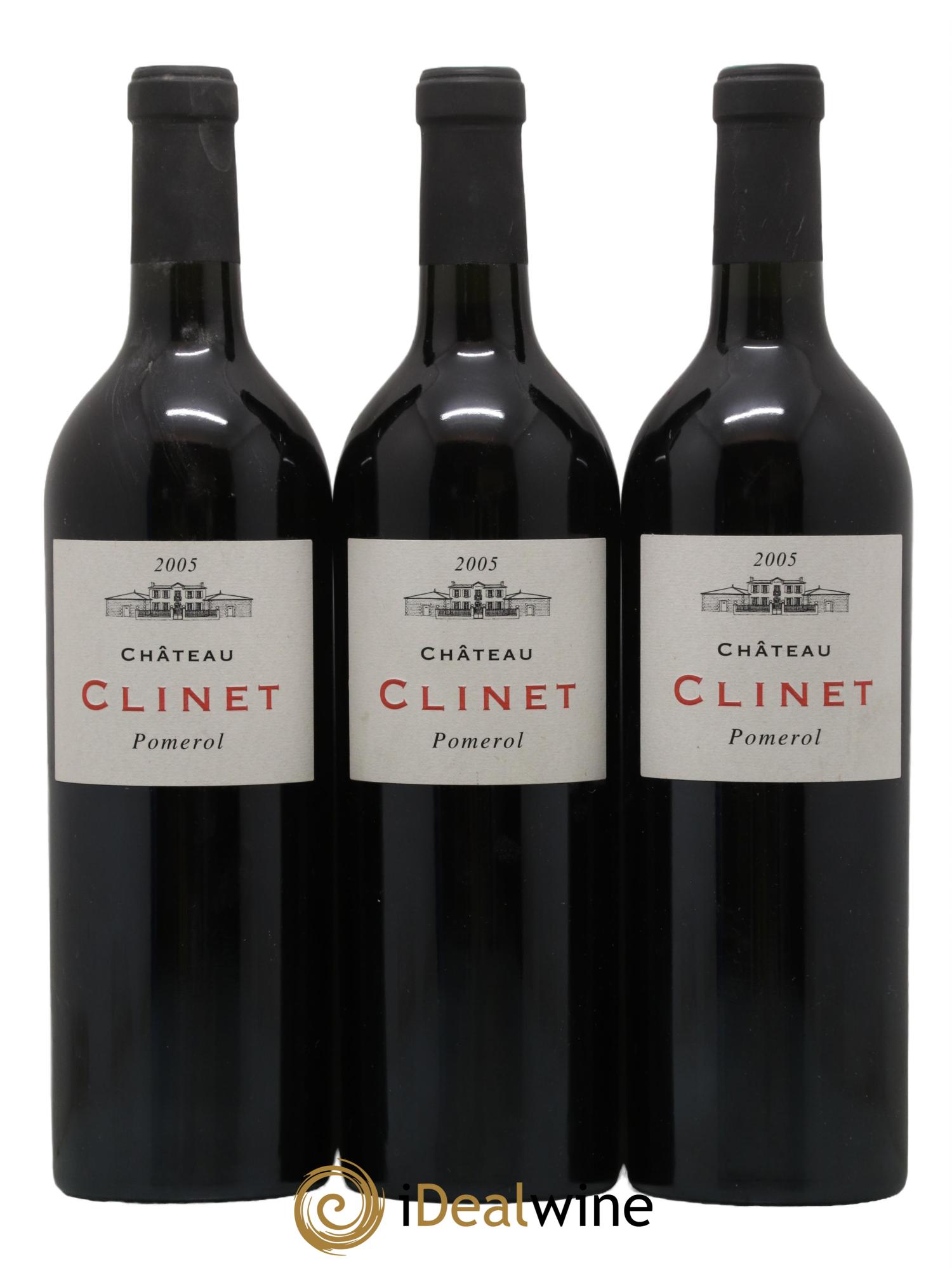 Château Clinet 2005 - Posten von 3 Flaschen - 0
