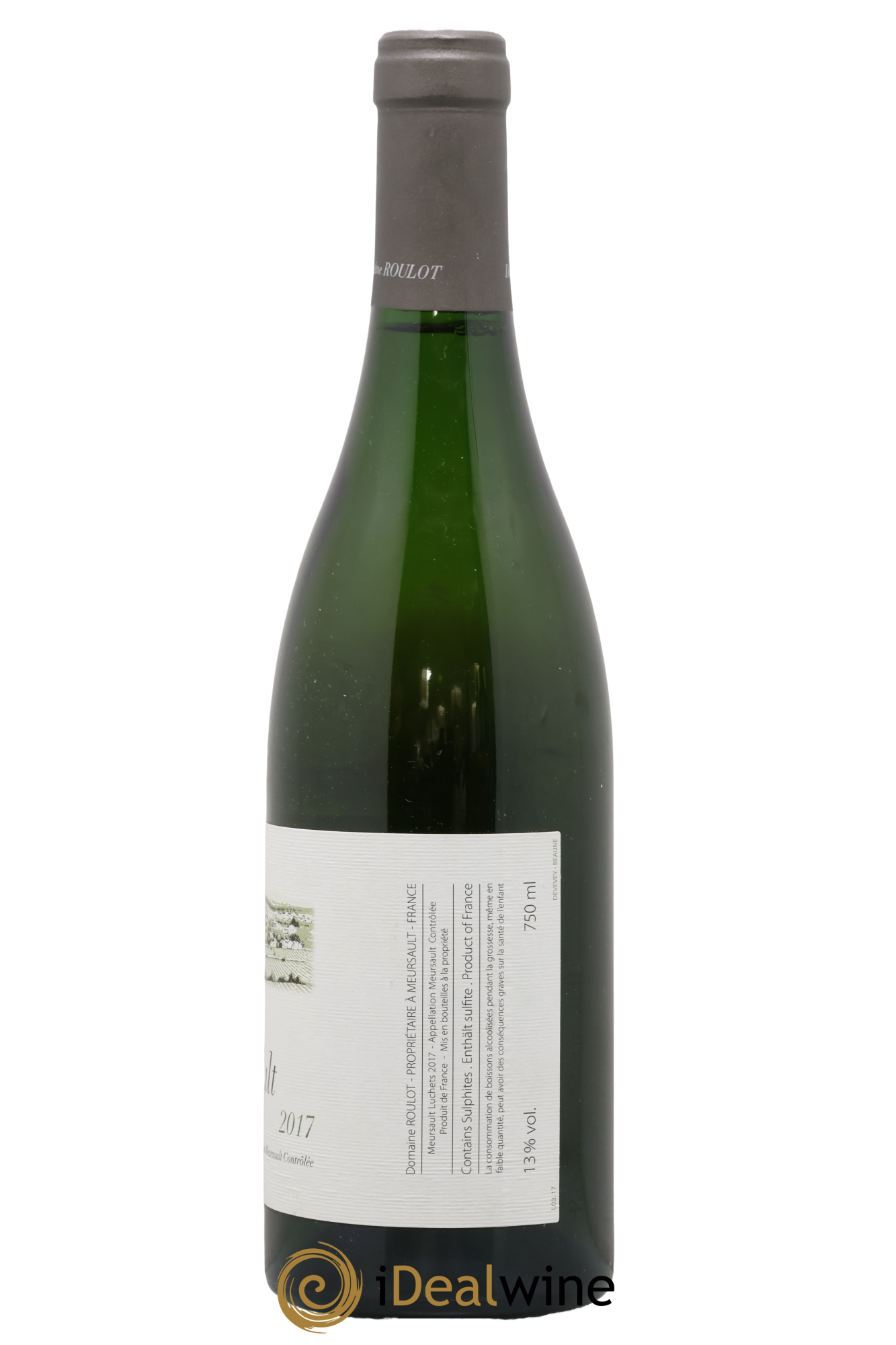 Meursault Luchets Roulot (Domaine) 2017 - Lot of 1 bottle - 1