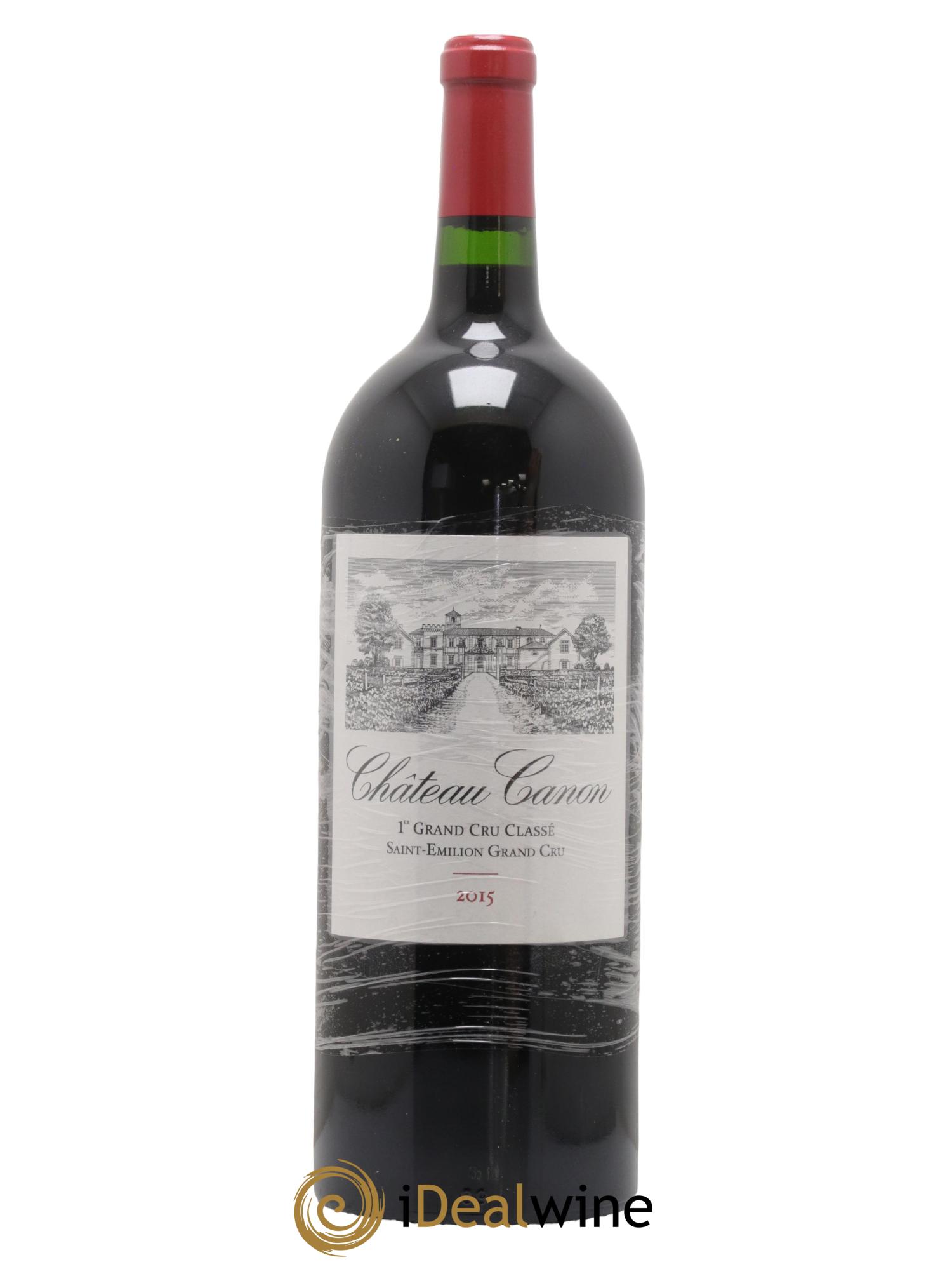 Château Canon 1er Grand Cru Classé B 2015 - Lot de 1 magnum - 0
