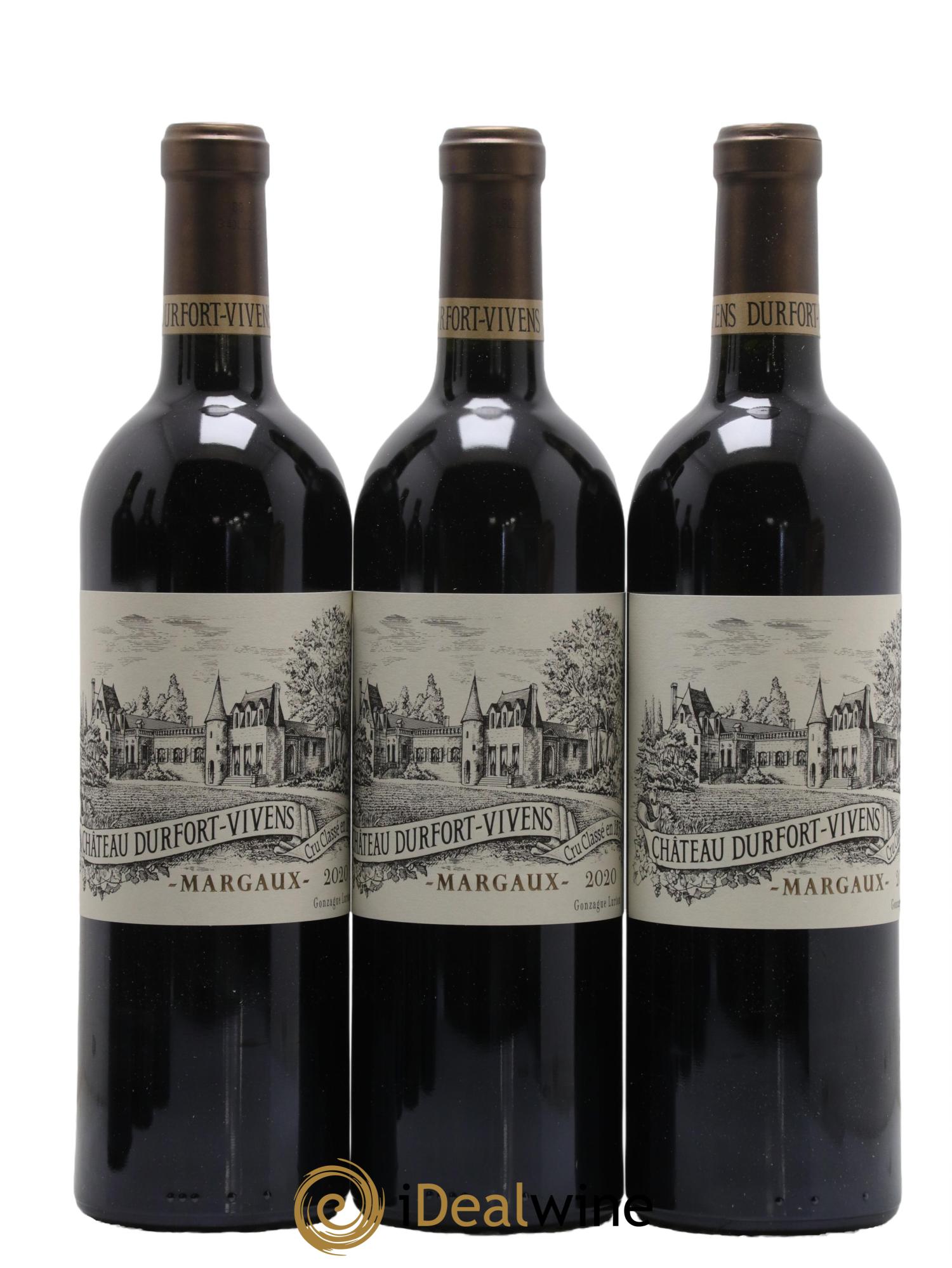 Château Durfort Vivens 2ème Grand Cru Classé 2020 - Lot de 6 bouteilles - 2