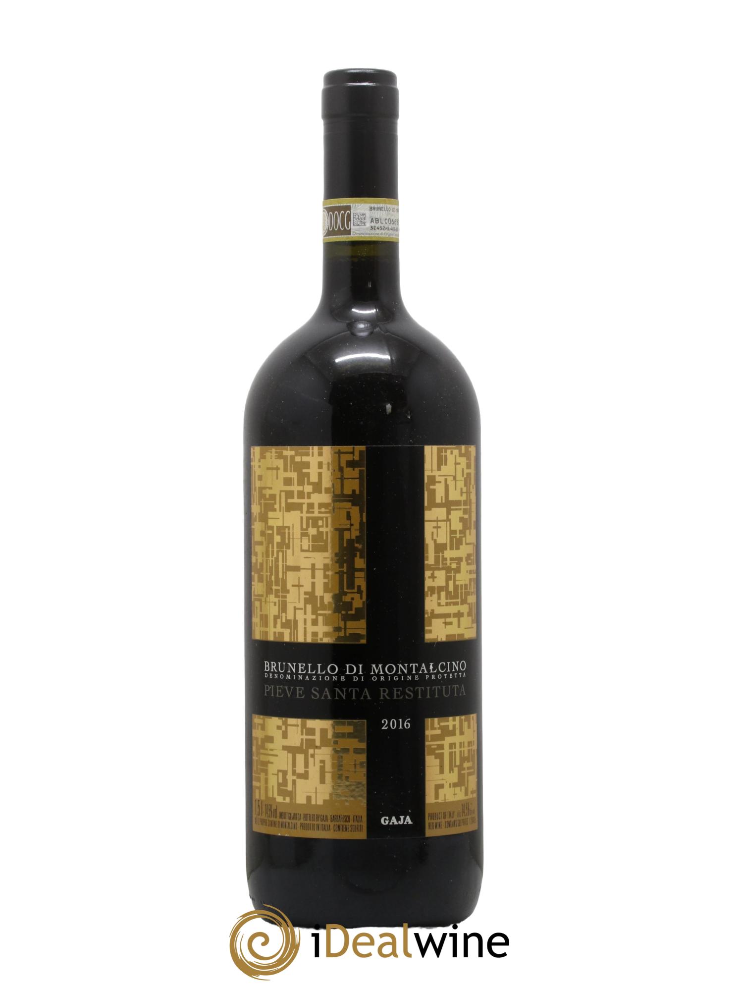 Brunello di Montalcino DOCG Pieve Santa Restituta Angelo Gaja 2016 - Lot de 1 magnum - 0