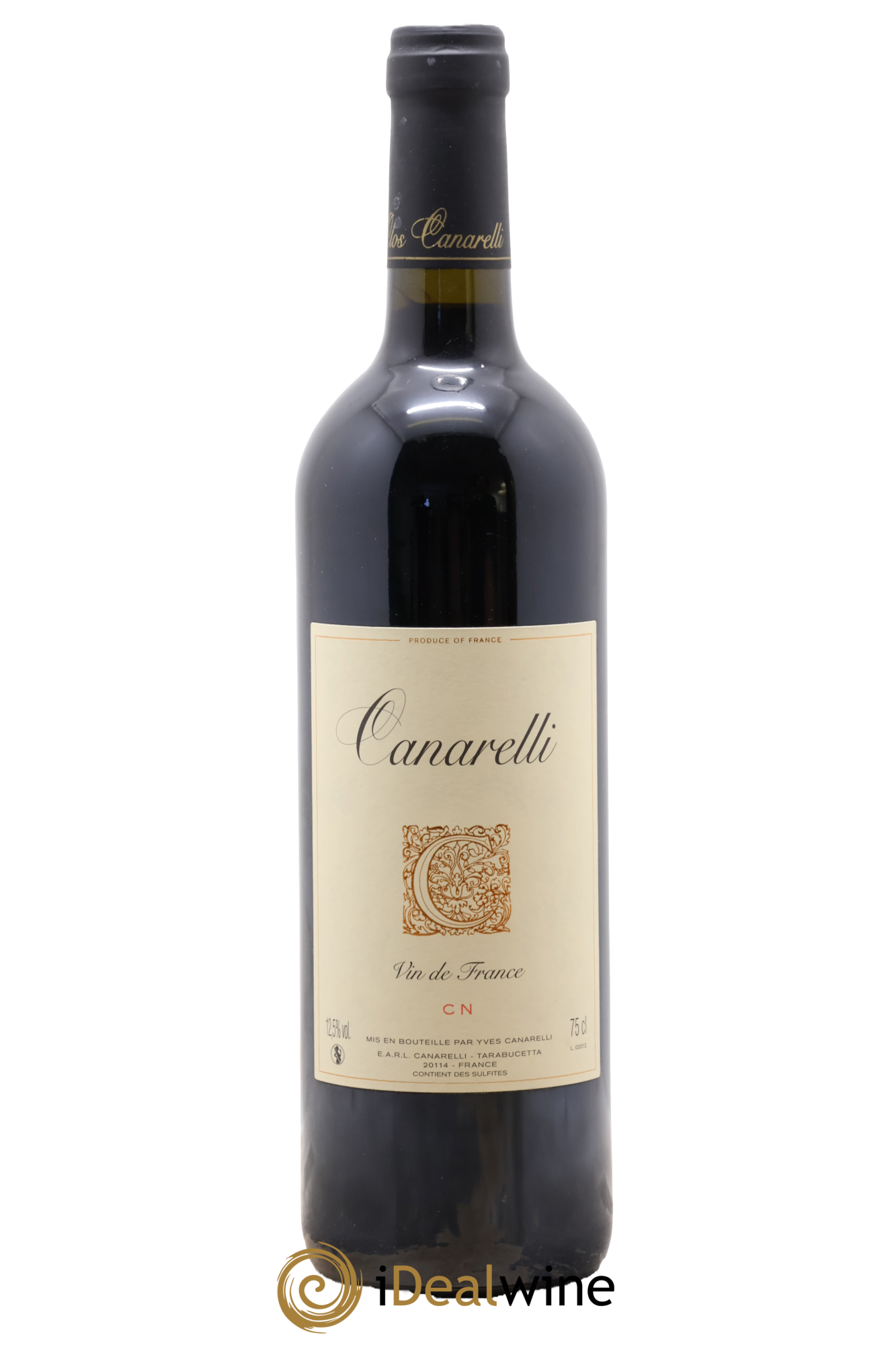 Vin de France Costa Nera Clos Canarelli 2012 - Lot of 1 bottle - 0