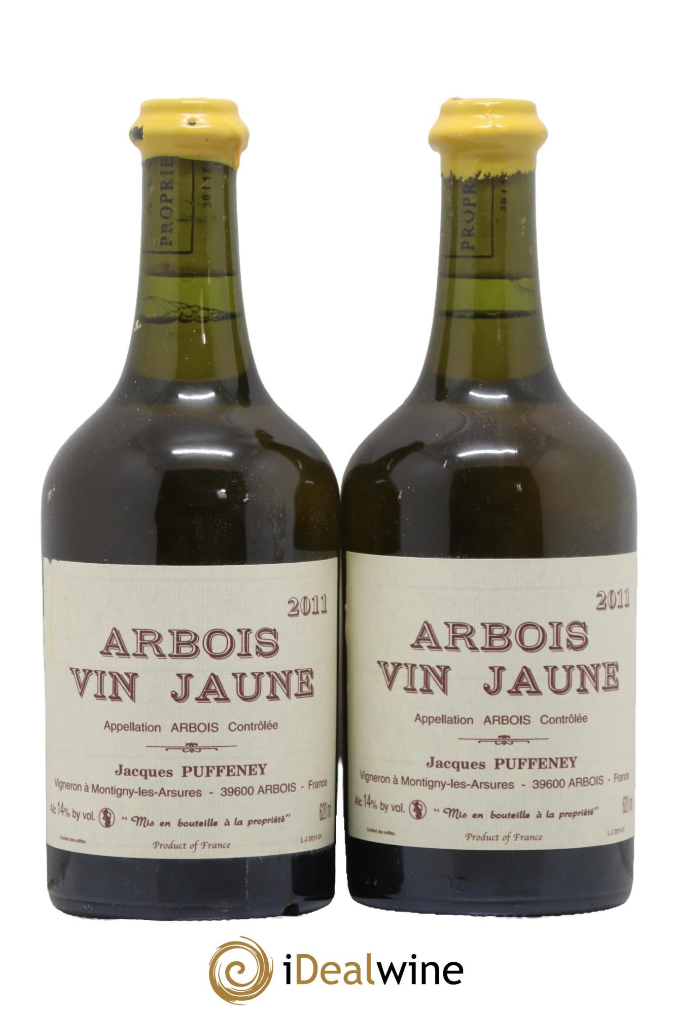 Arbois Vin Jaune Jacques Puffeney 2011 - Lot de 2 clavelins - 0