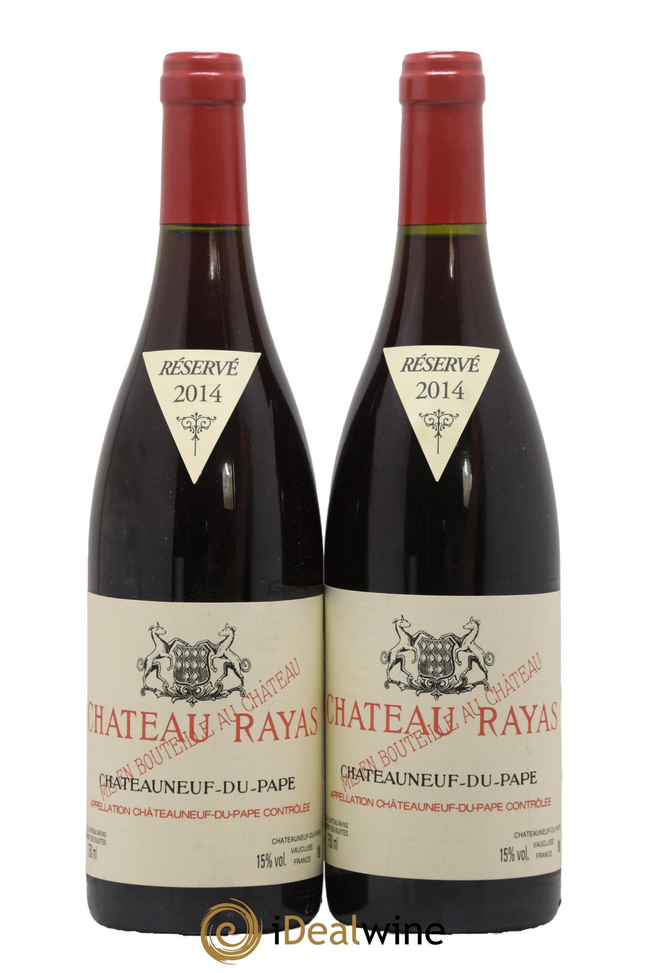 Châteauneuf-du-Pape Château Rayas Emmanuel Reynaud 2014 - Lot de 2 bouteilles - 0