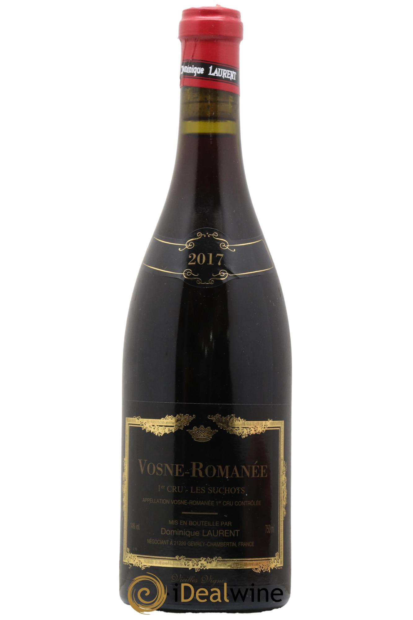 Vosne-Romanée 1er Cru Les Suchots Vieilles Vignes Dominique Laurent 2017 - Lot de 1 bouteille - 0