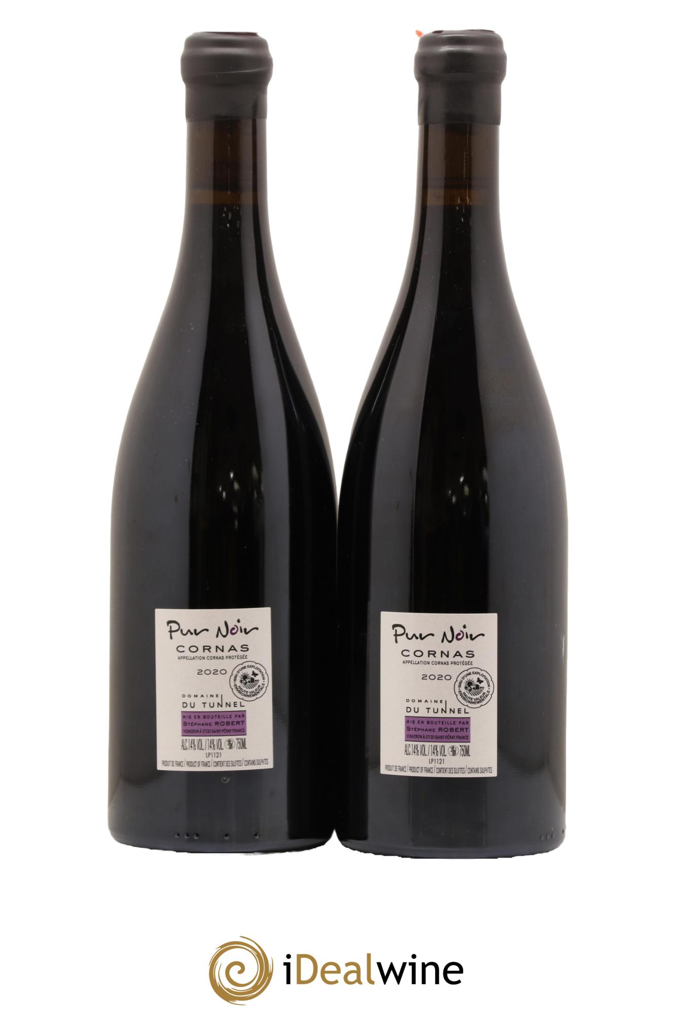 Cornas Pur Noir Tunnel (Domaine du) 2020 - Lot of 2 bottles - 1