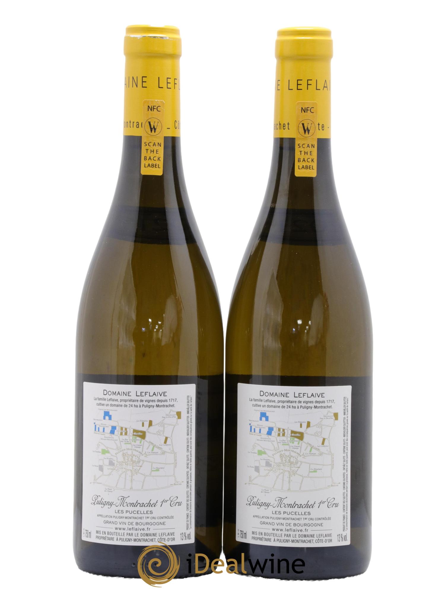 Puligny-Montrachet 1er Cru Les Pucelles Leflaive (Domaine) 2021 - Lot of 2 bottles - 1