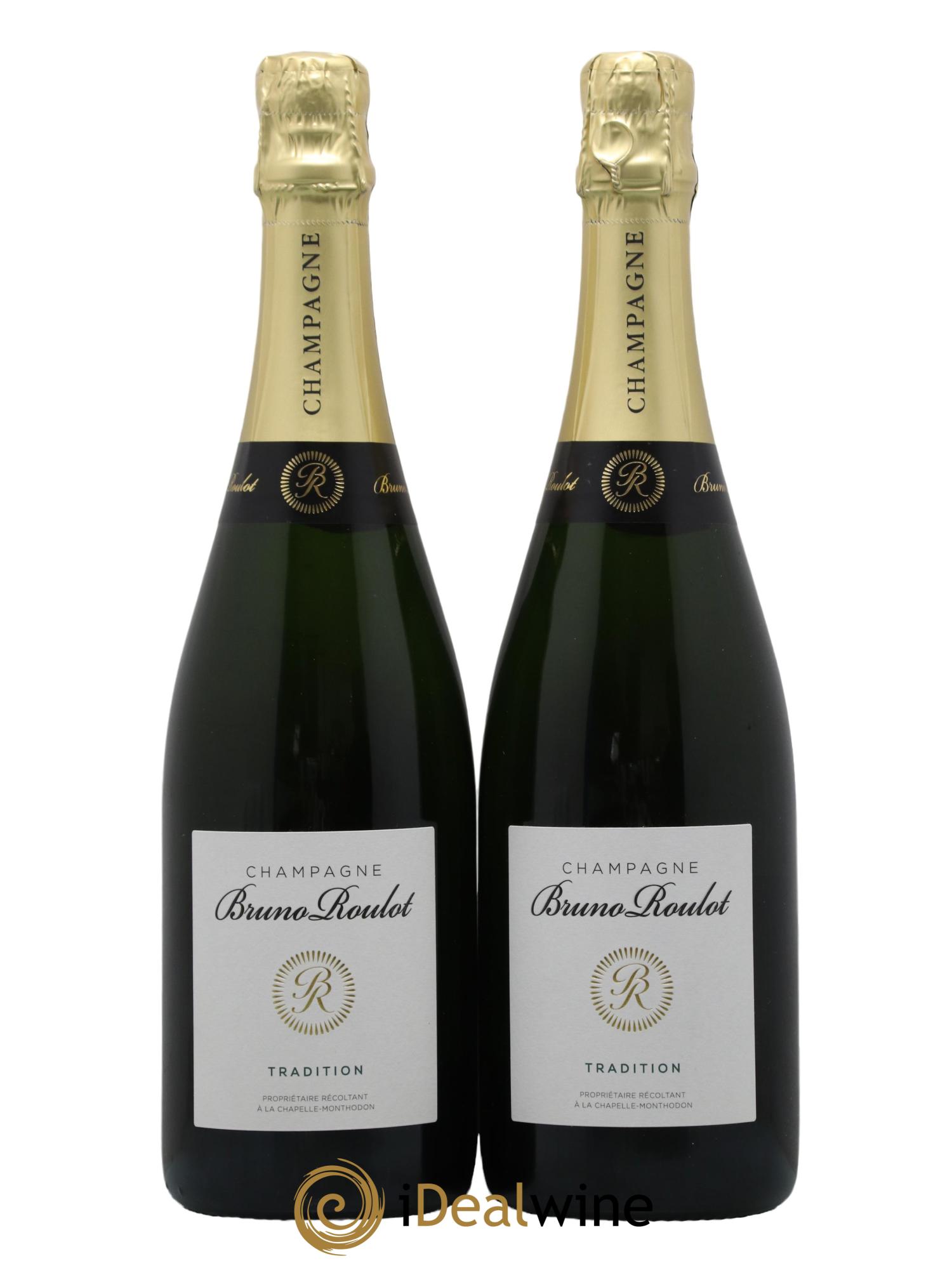 Champagne Brut Tradition Bruno Roulot - Lot de 2 bouteilles - 0