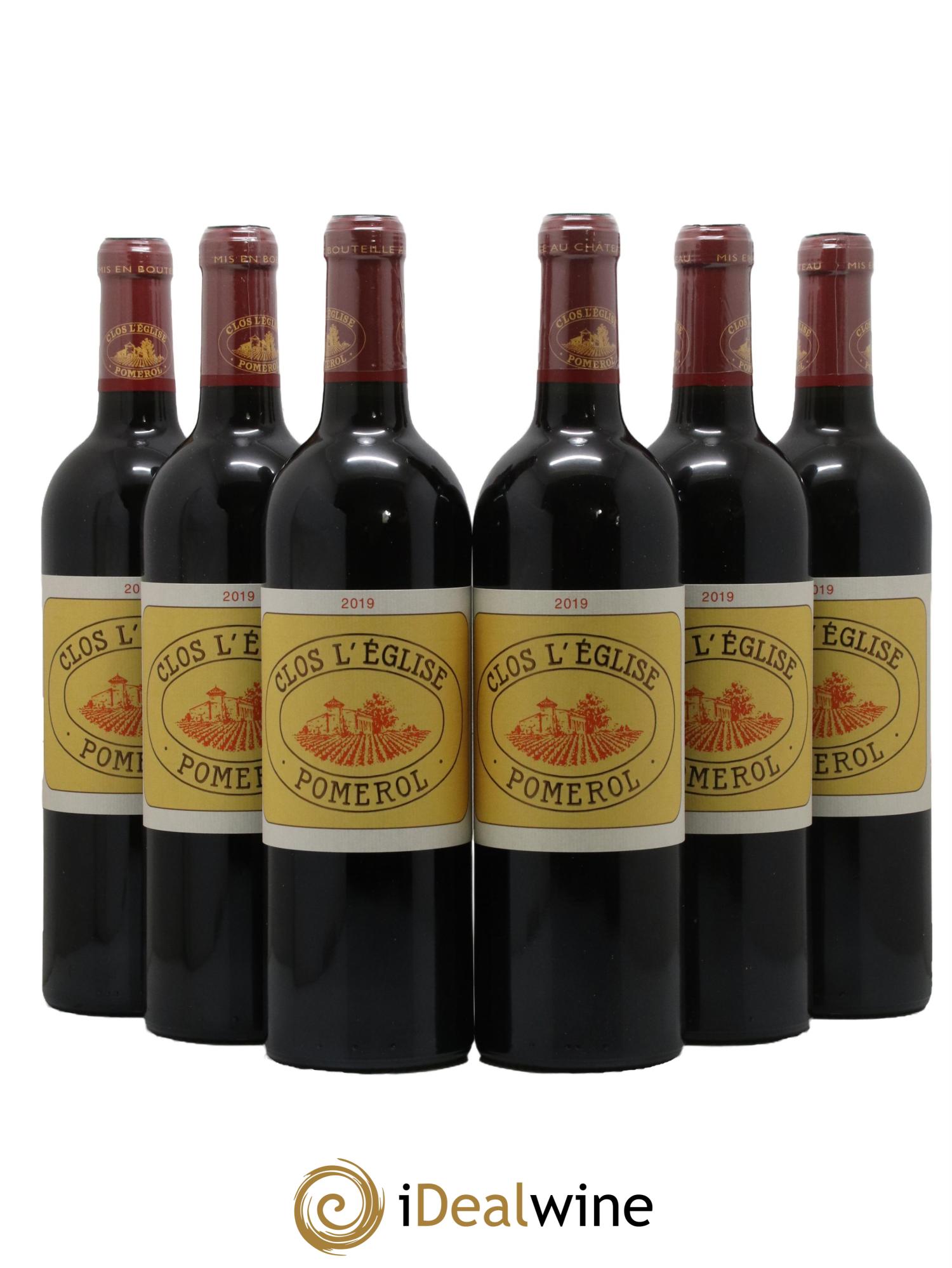 Clos l'Eglise 2019 - Lot de 6 bouteilles - 0