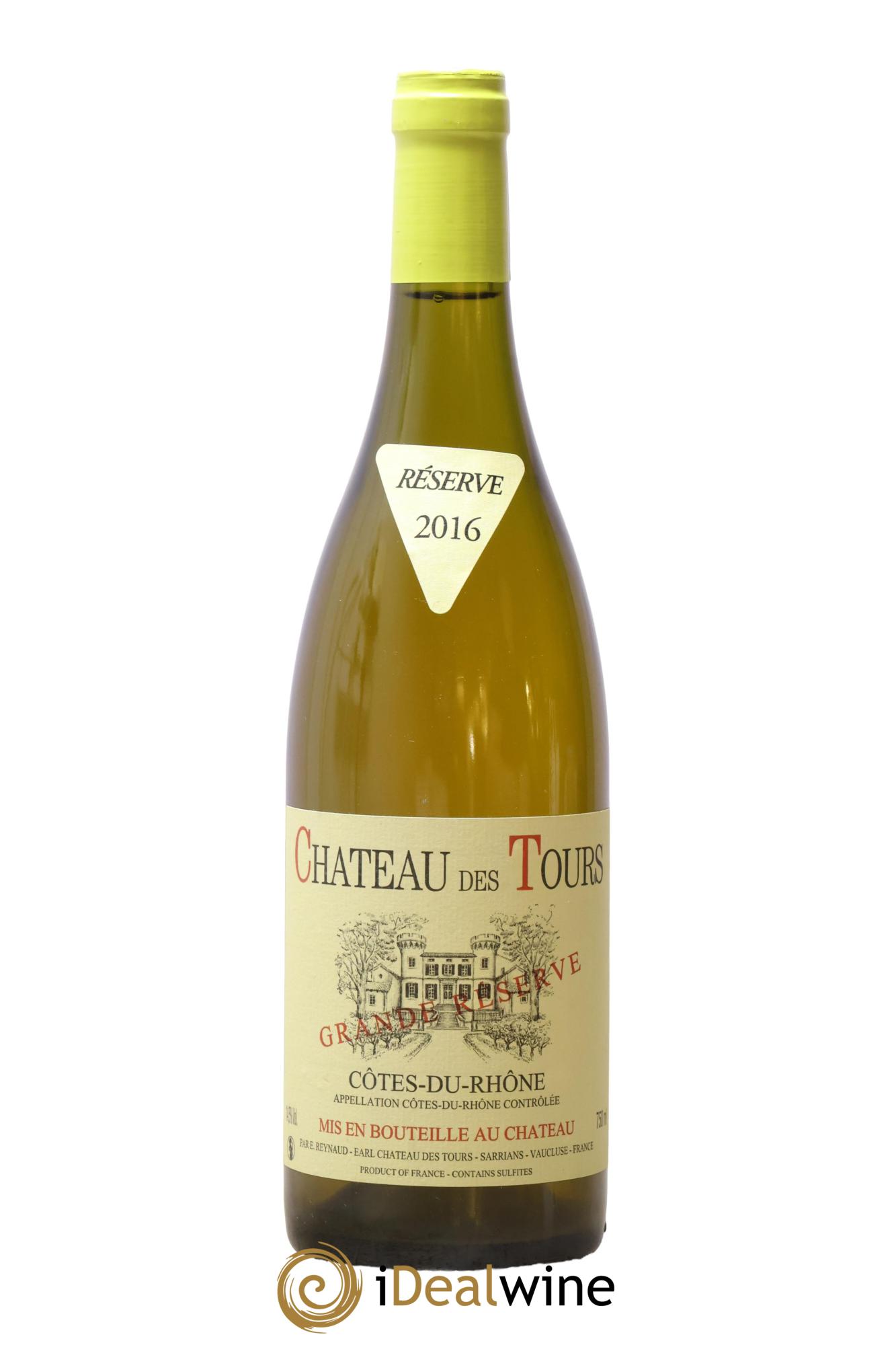 Côtes-du-Rhône Château des Tours Grande Réserve Emmanuel Reynaud 2016 - Posten von 1 Flasche - 0
