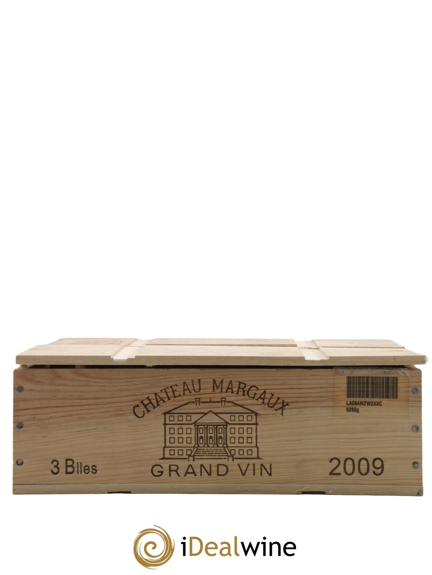 Château Margaux 1er Grand Cru Classé 2009 - Lotto di 3 bottiglie - 3