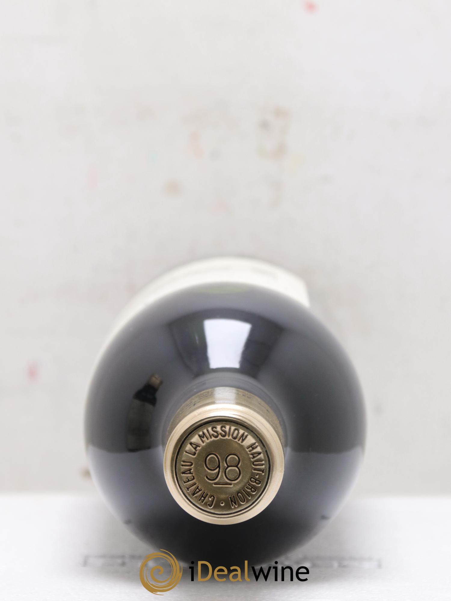 Château la Mission Haut-Brion Cru Classé de Graves 1998 - Lot of 3 bottles - 1