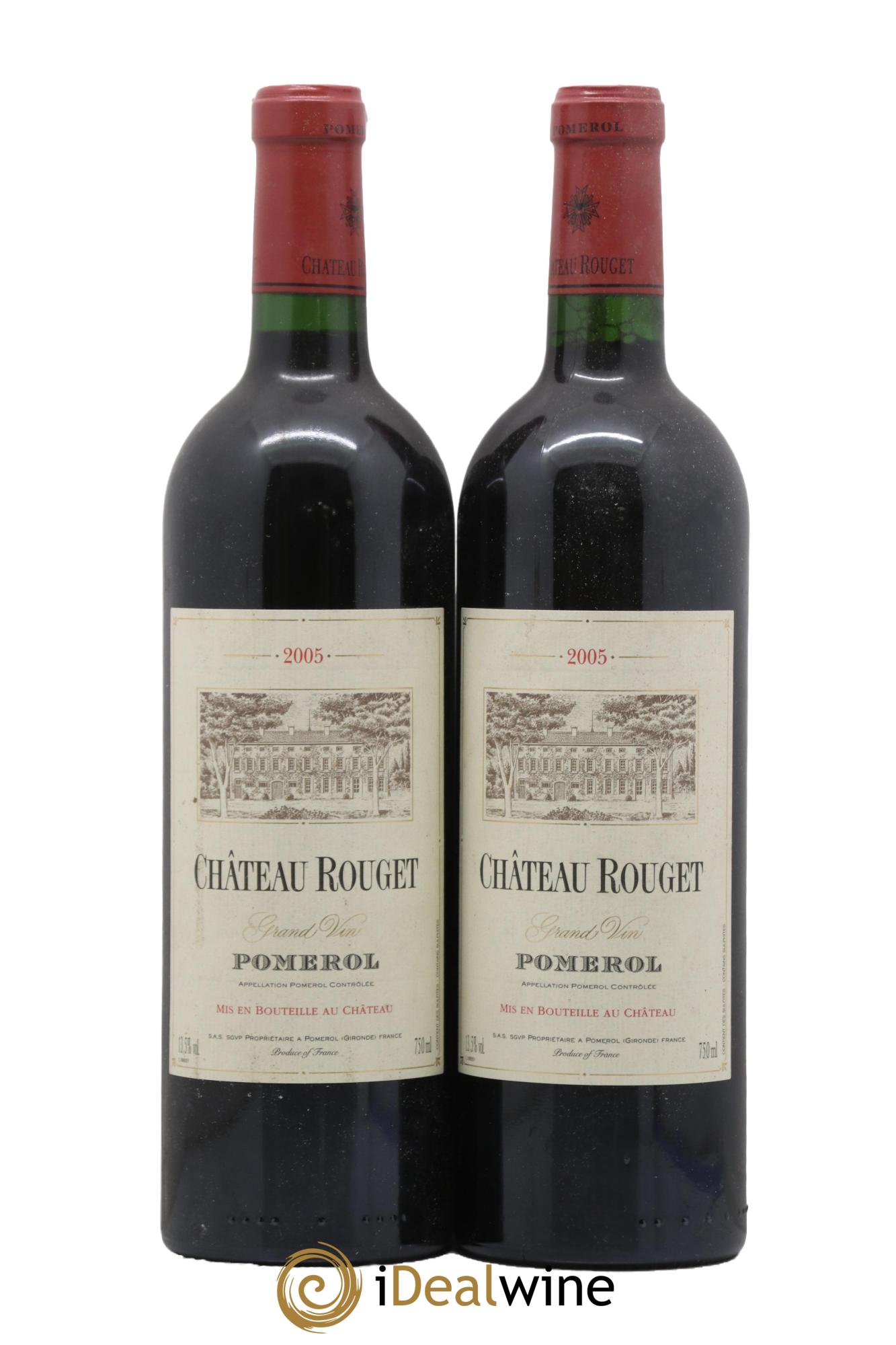 Château Rouget 2005 - Lotto di 2 bottiglie - 0
