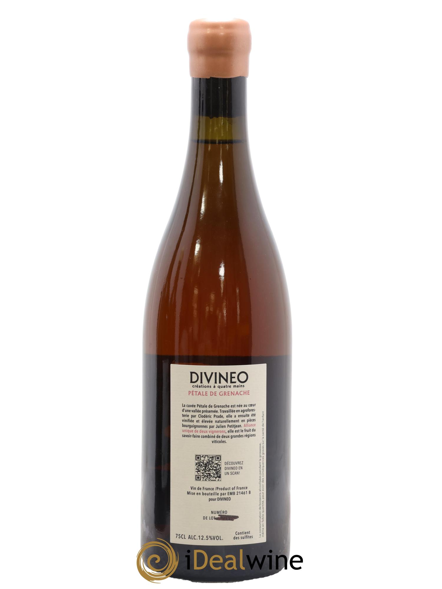 Vin de France Petale de Grenache Divineo 2022 - Lot of 1 bottle - 1