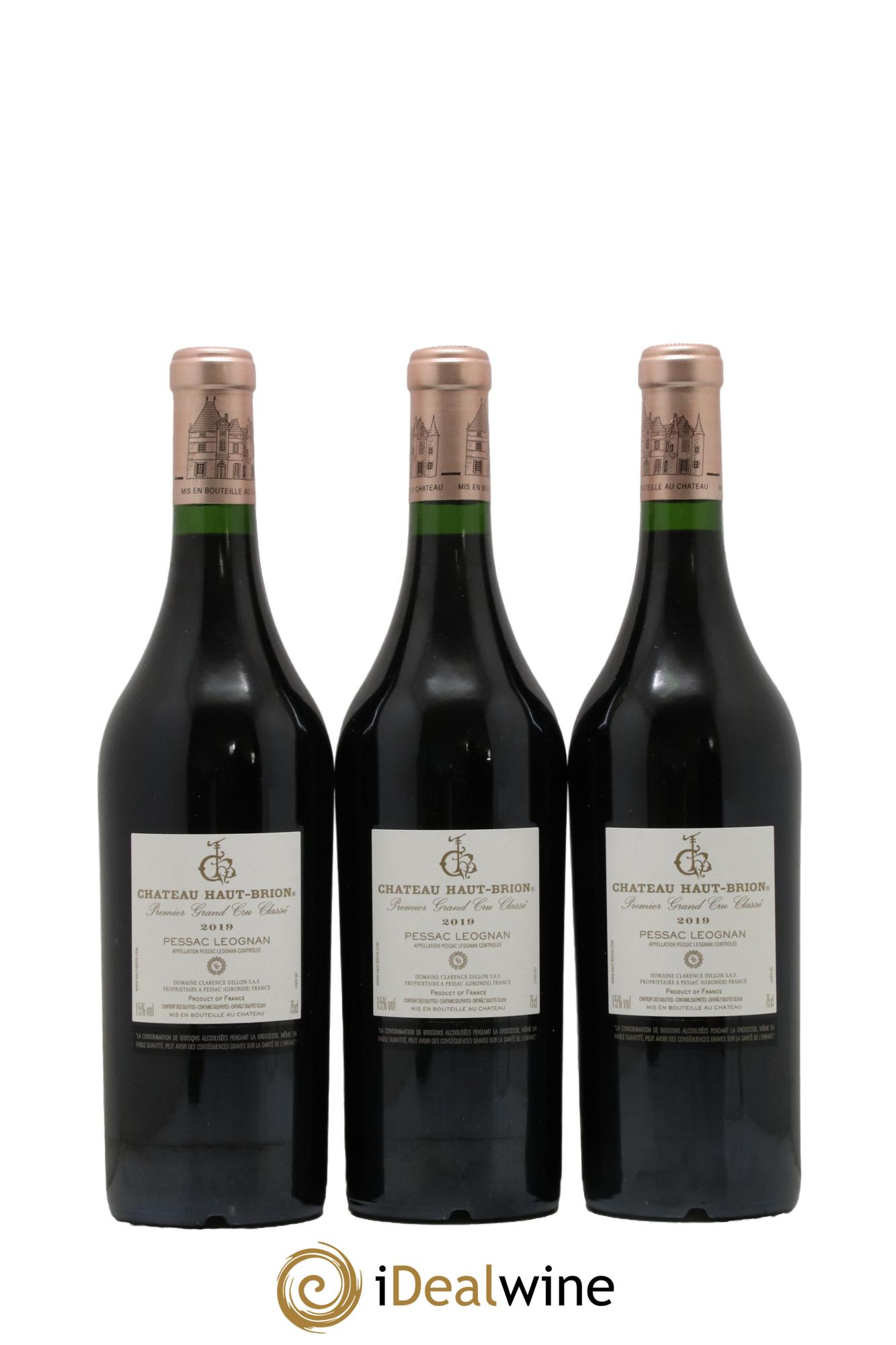 Château Haut Brion 1er Grand Cru Classé 2019 - Lot de 6 bouteilles - 4