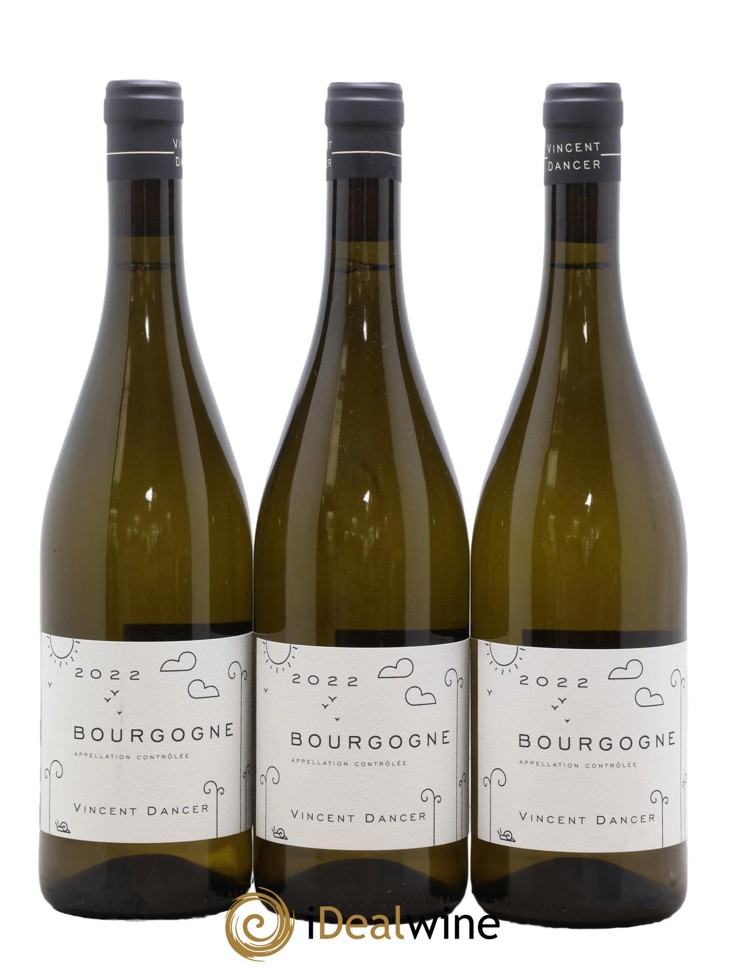 Bourgogne Vincent Dancer 2022 - Lotto di 3 bottiglie - 0